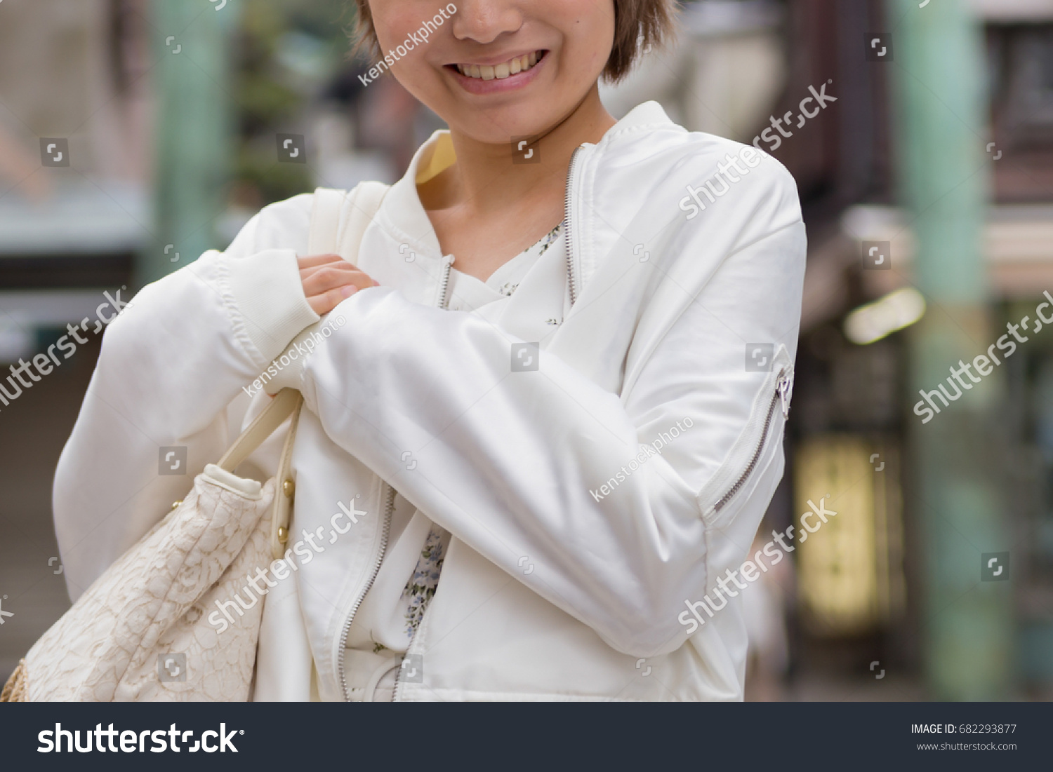 Young Japanese Women Body Parts Stock Photo (Edit Now) 682293877