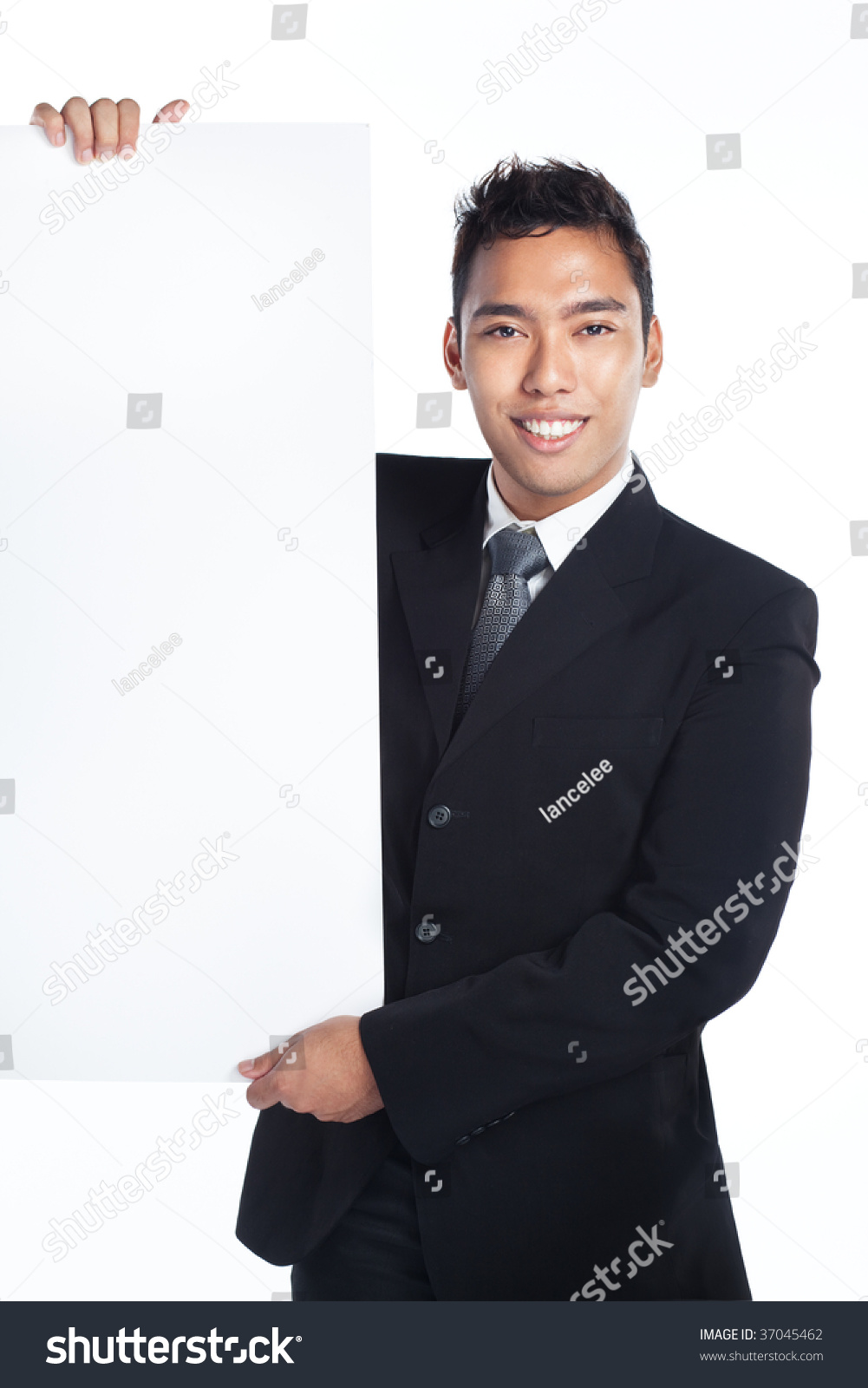 Young Malay Asian Businessman Suit Tie Stock Photo Edit Now 37045462