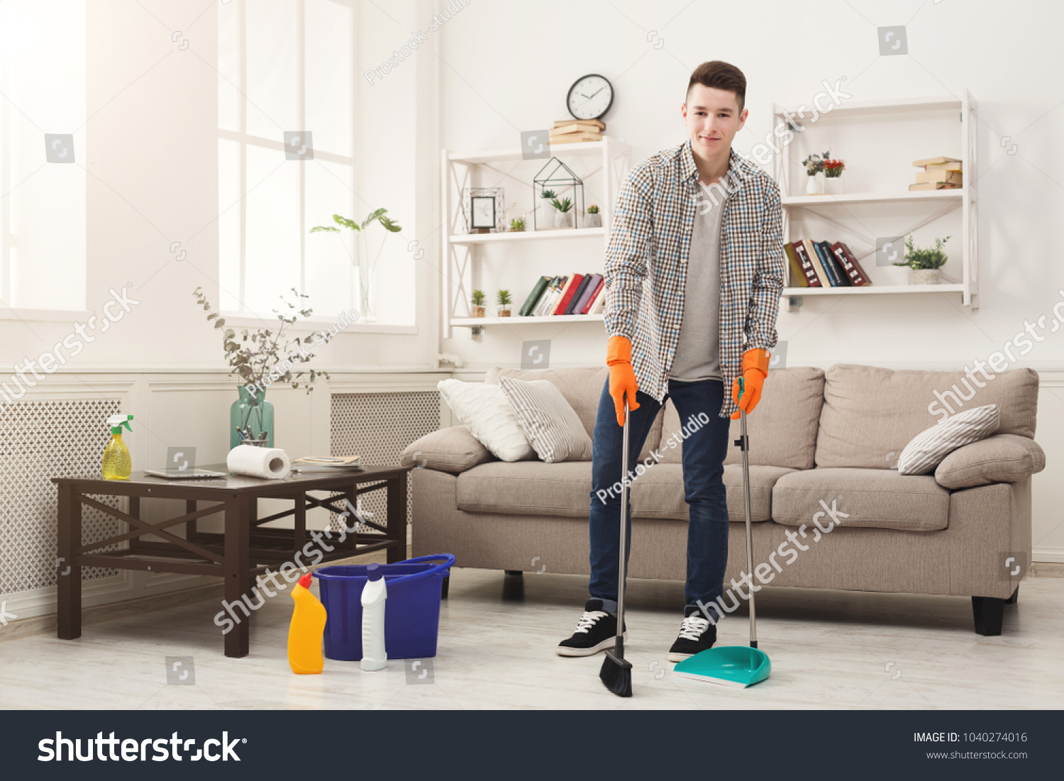 2,695 Guy broom Images, Stock Photos & Vectors | Shutterstock