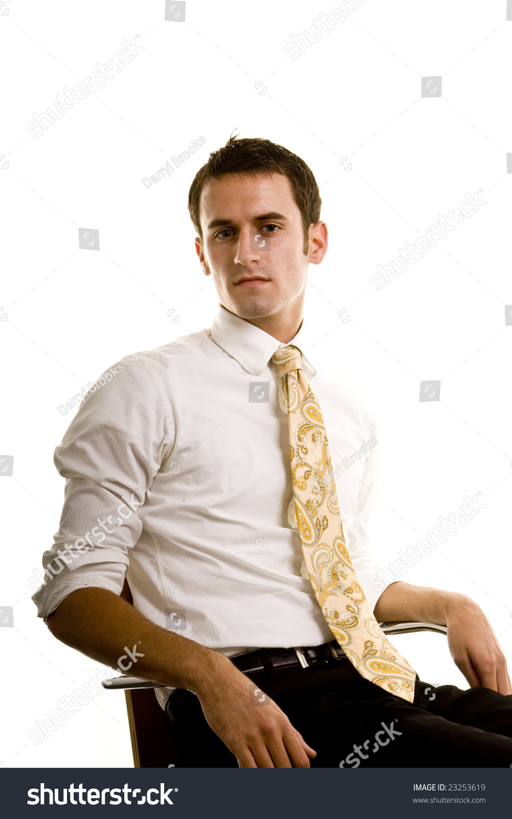 man in dress shirt and tie