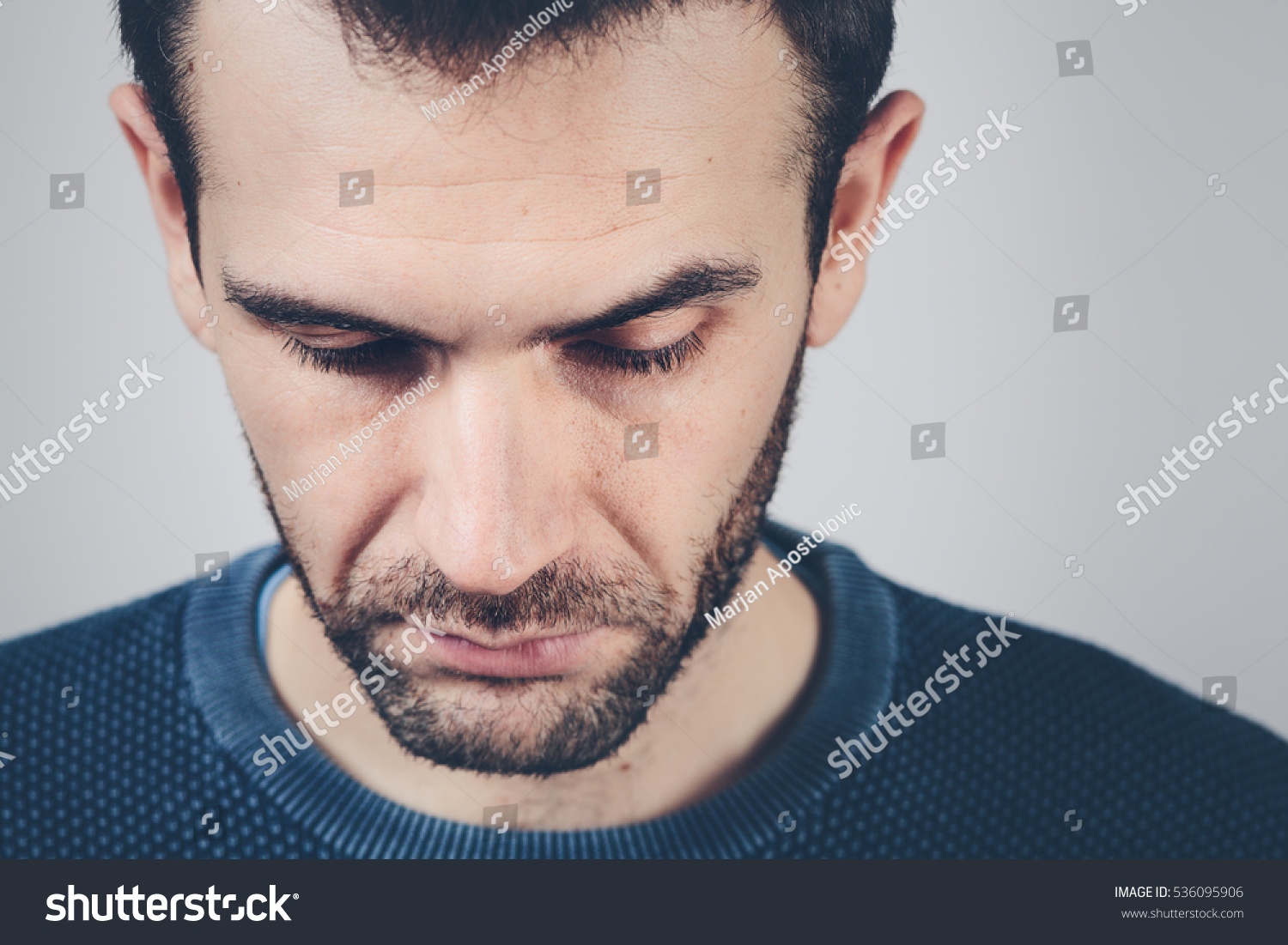 Young Man With A Problem Stock Photo 536095906 : Shutterstock