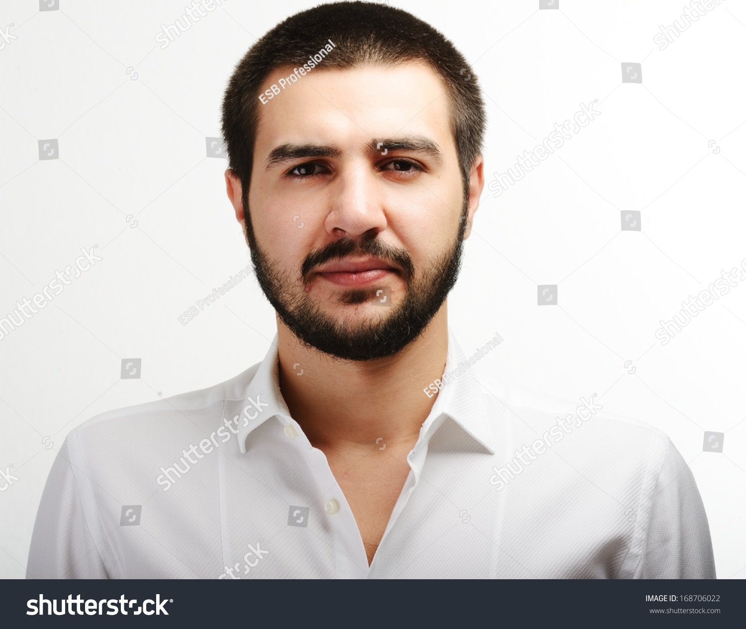 Young Middle Eastern Young Attractive Male Model Posing Stock Photo ...
