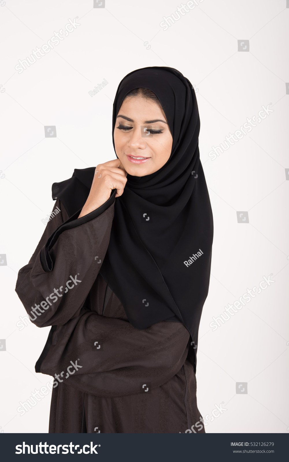 Young Muslim Girl Wearing Traditional Dress Stock Photo (Edit Now ...