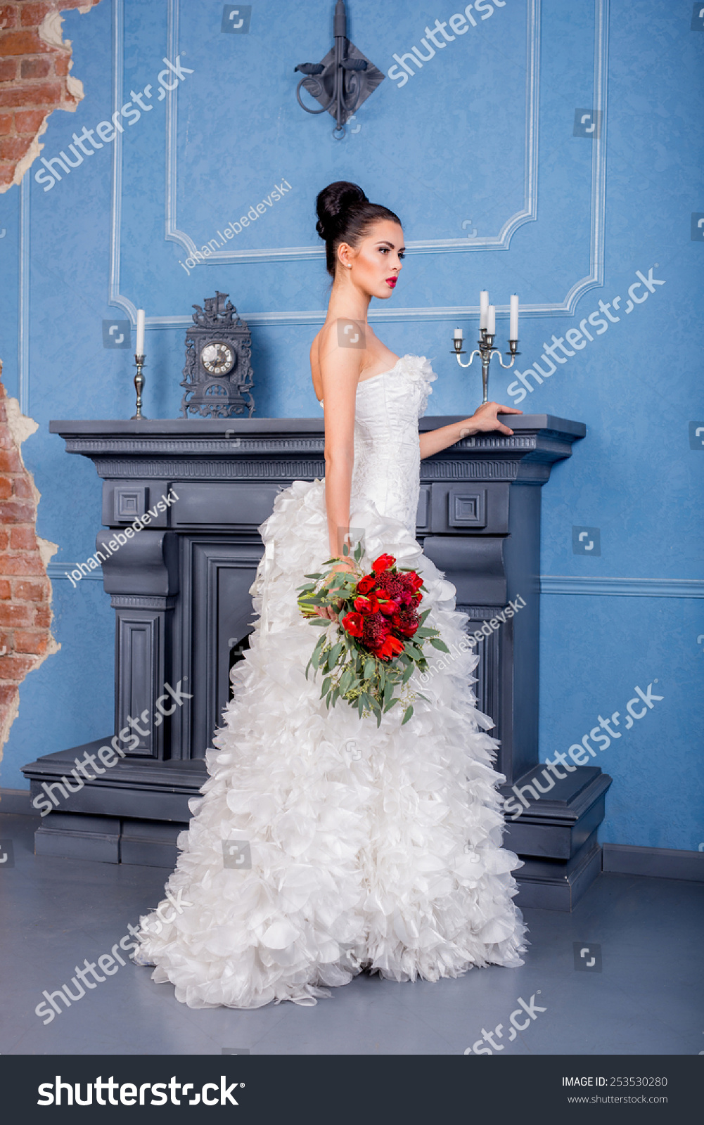 Red White And Blue Wedding Dresses Carley Connellan