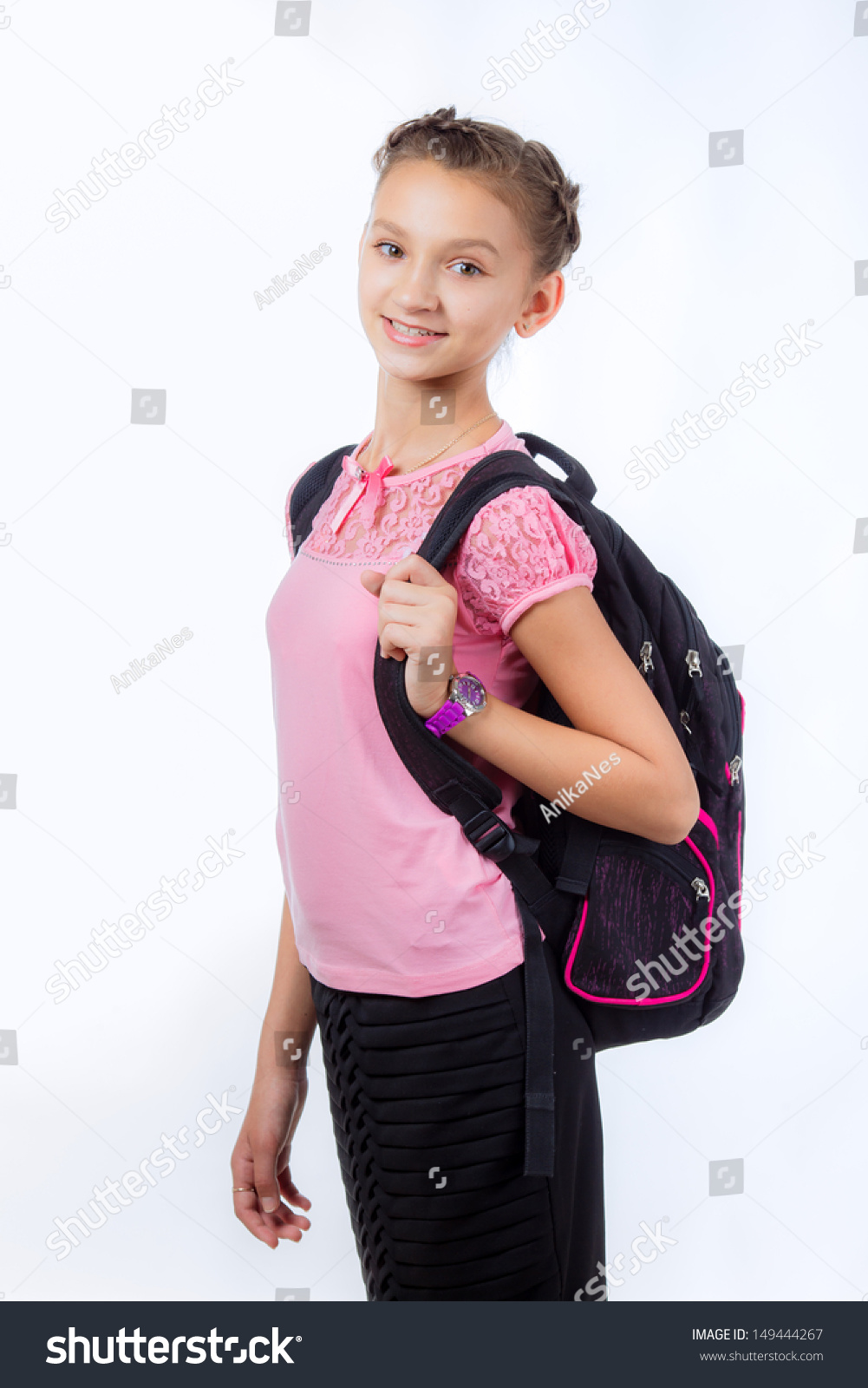 Young scool girl Young scool girl