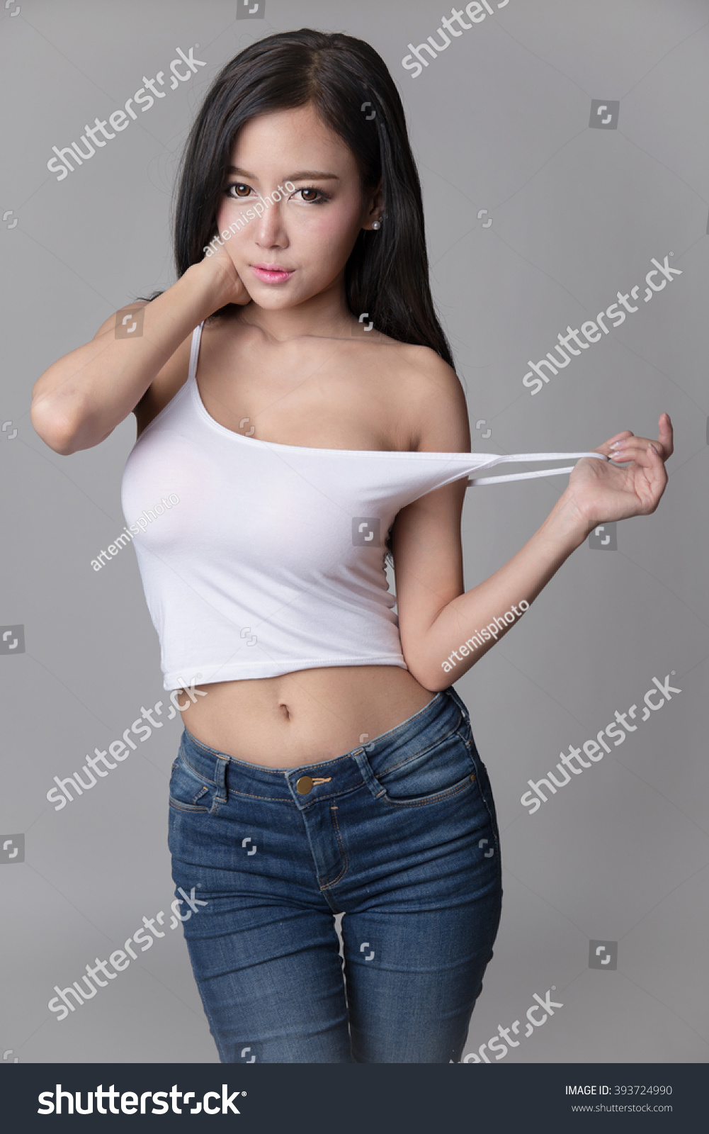 Hot asian woman