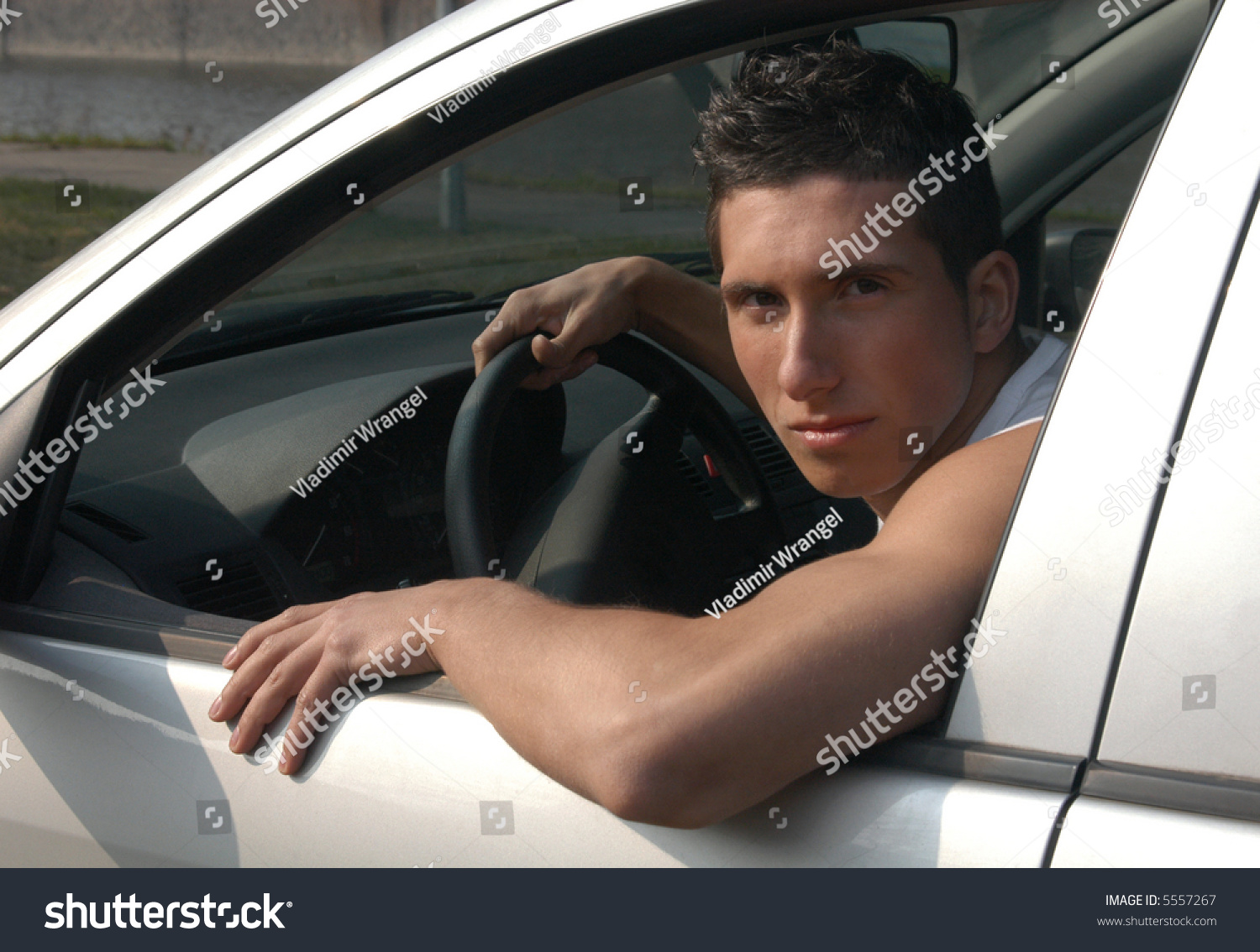 sexy car driver Sexy car driver