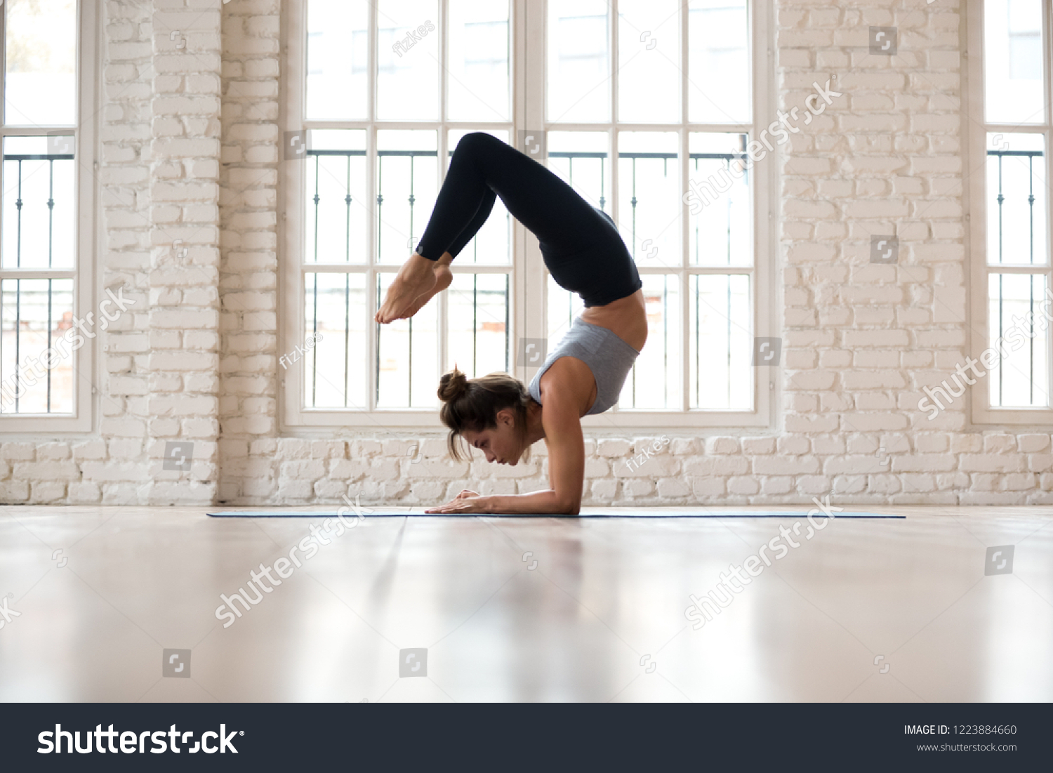 647 Scorpion Yoga Pose Images, Stock Photos & Vectors | Shutterstock