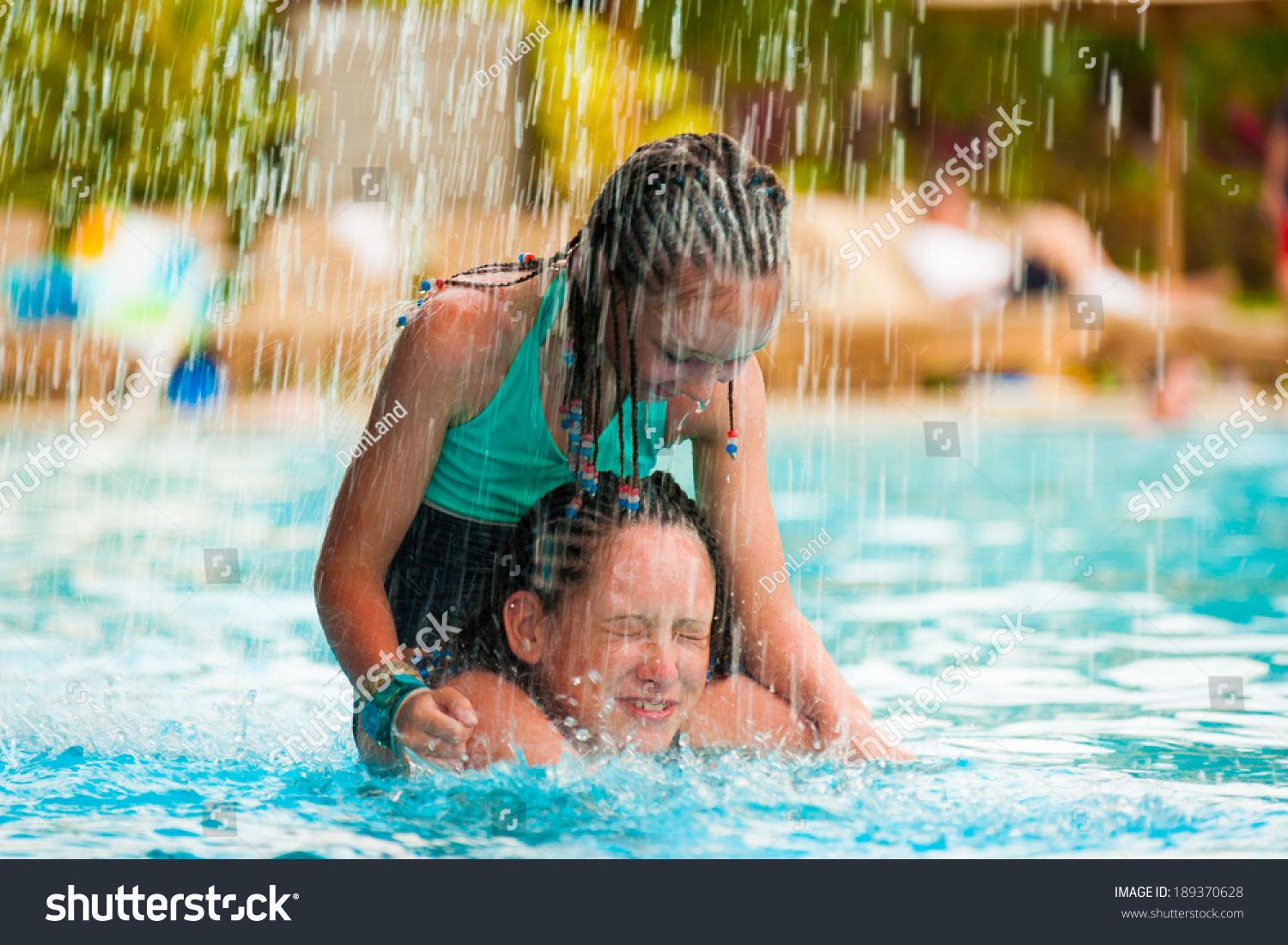 Young Teenage Girl Braided Corn Row Stock Photo 189370628 | Shutterstock