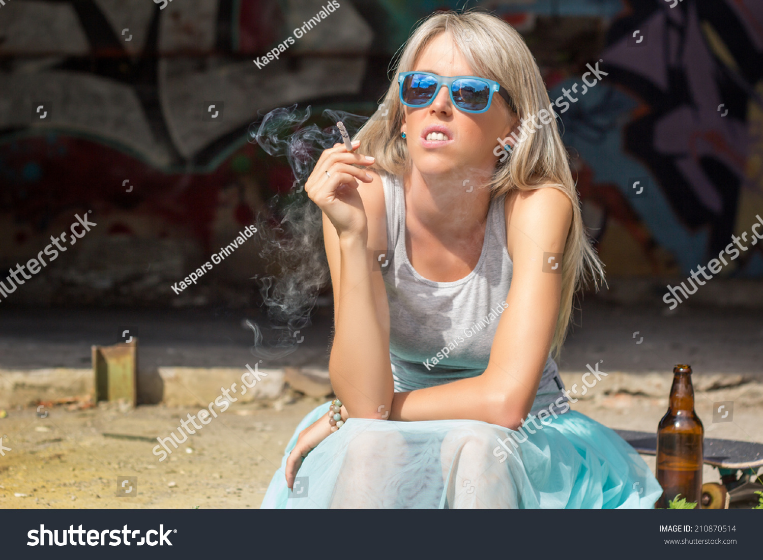 Many Young Urban Girls Today Smoke