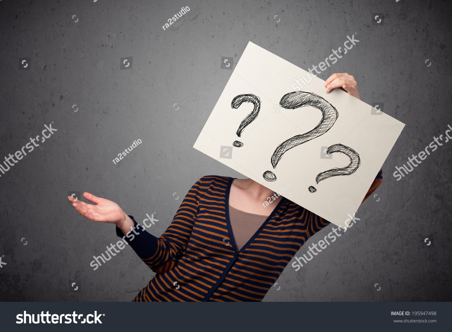  Tawny Brown Classic  Template Design Featuring Young Woman Holding a Paper