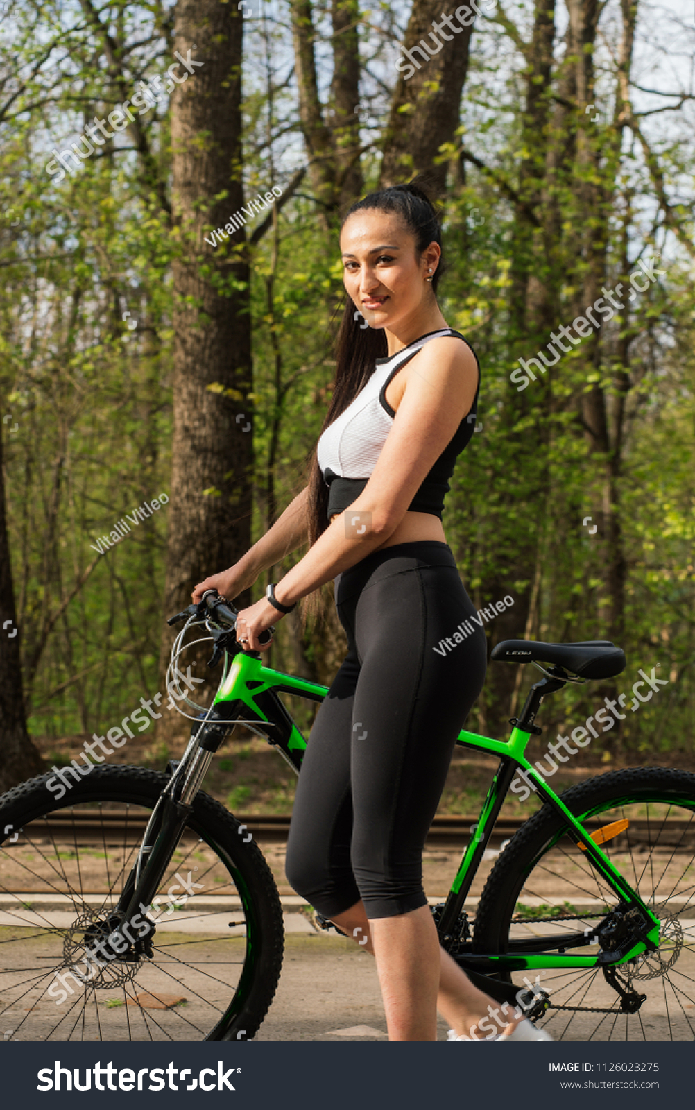 female bike suit