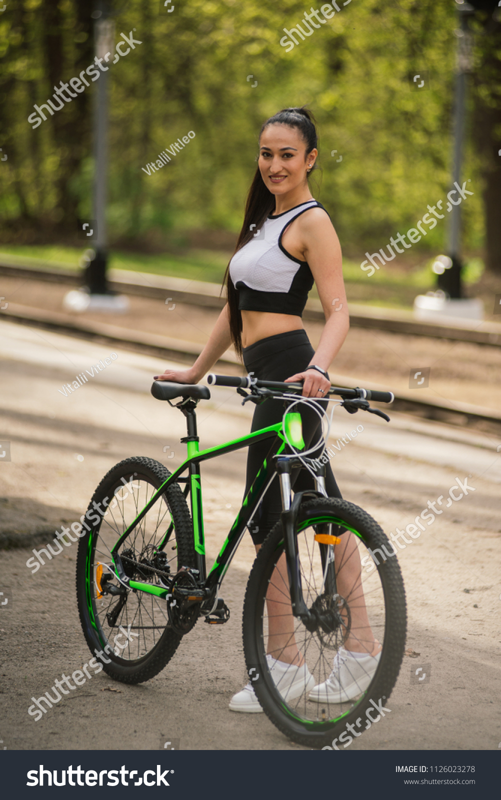 female bike suit