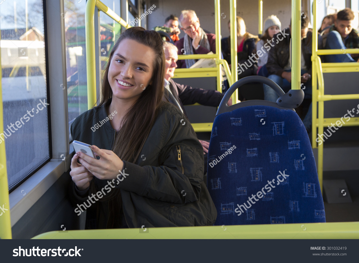 Great Ass Blog Girl On The Bus
