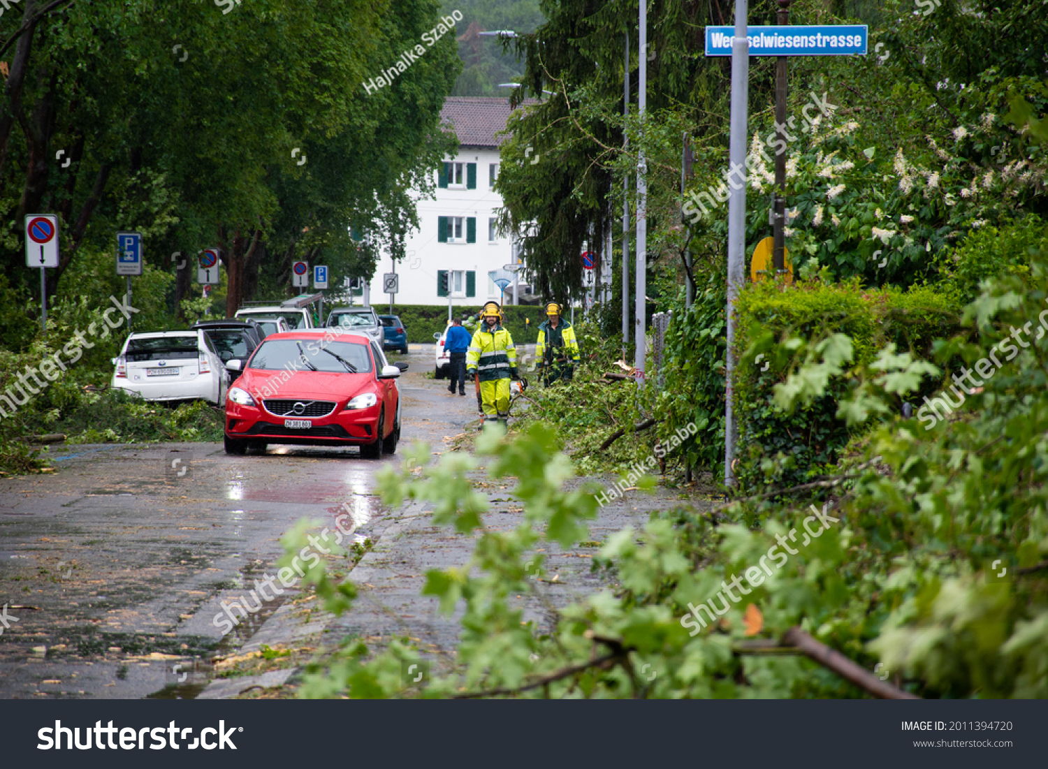 sturm januar 2021 Switzerland