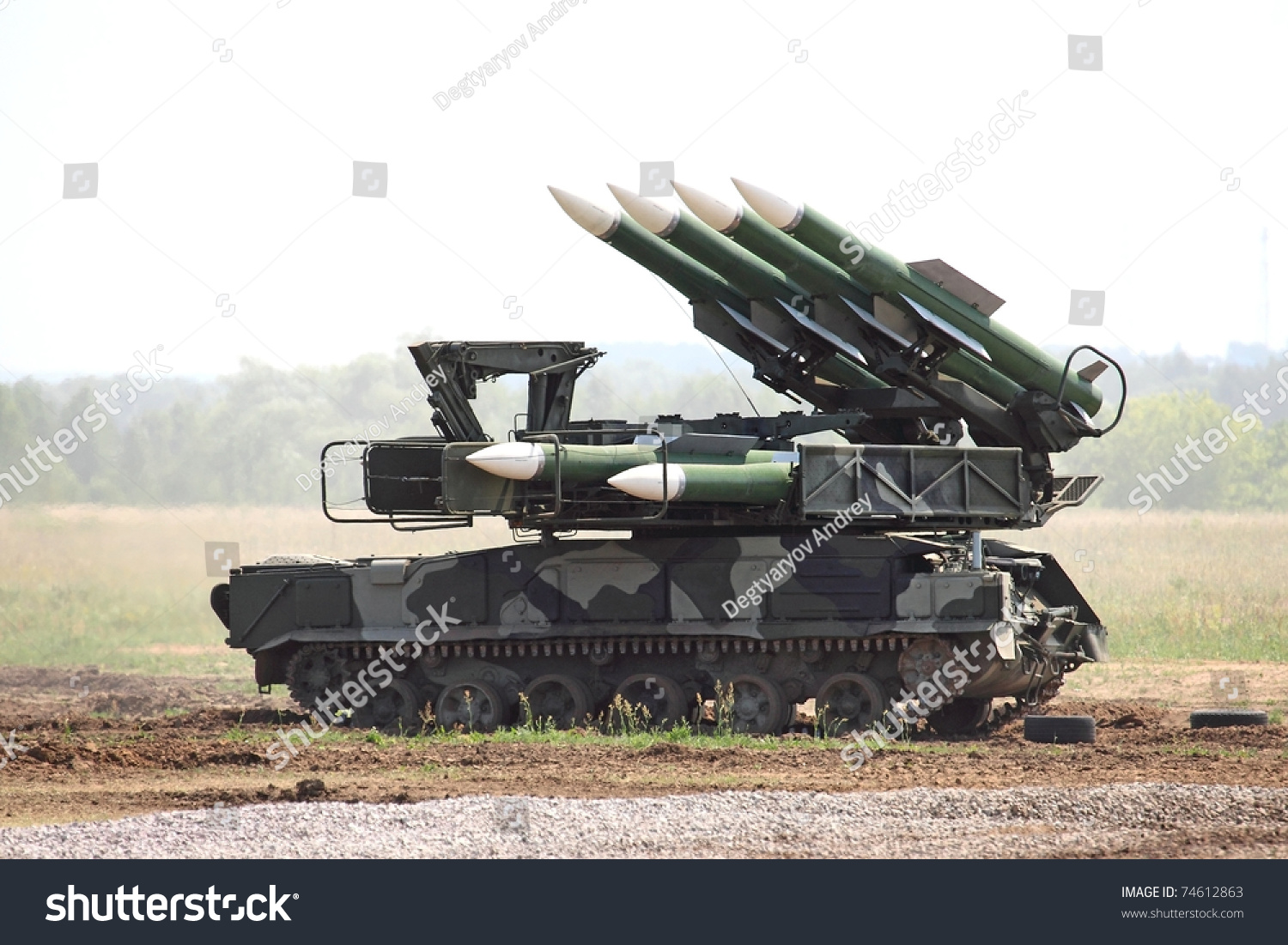 Zhukovsky - July 4: Russian Military Buk-M2 Missile System At ...