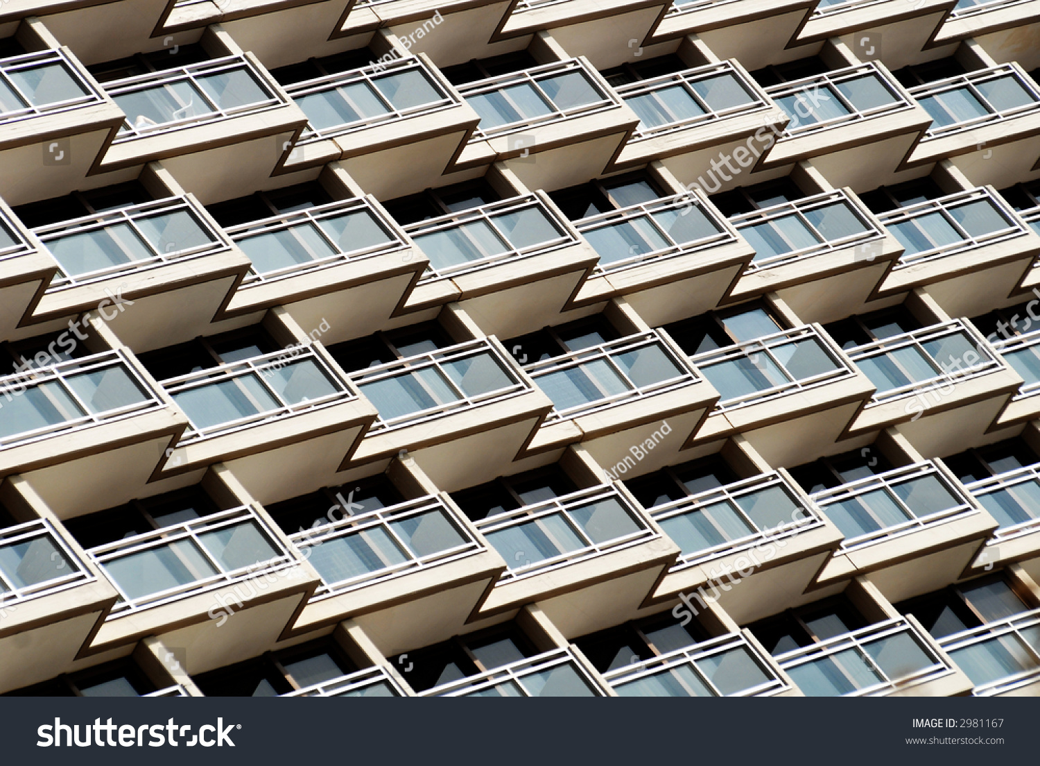 Zigzag Urban Architecture - Geometric Pattern Stock Photo 2981167 ...