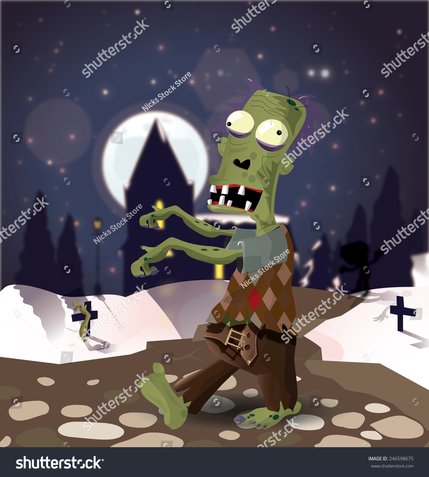 Naked Zombie Images Stock Photos Vectors Shutterstock