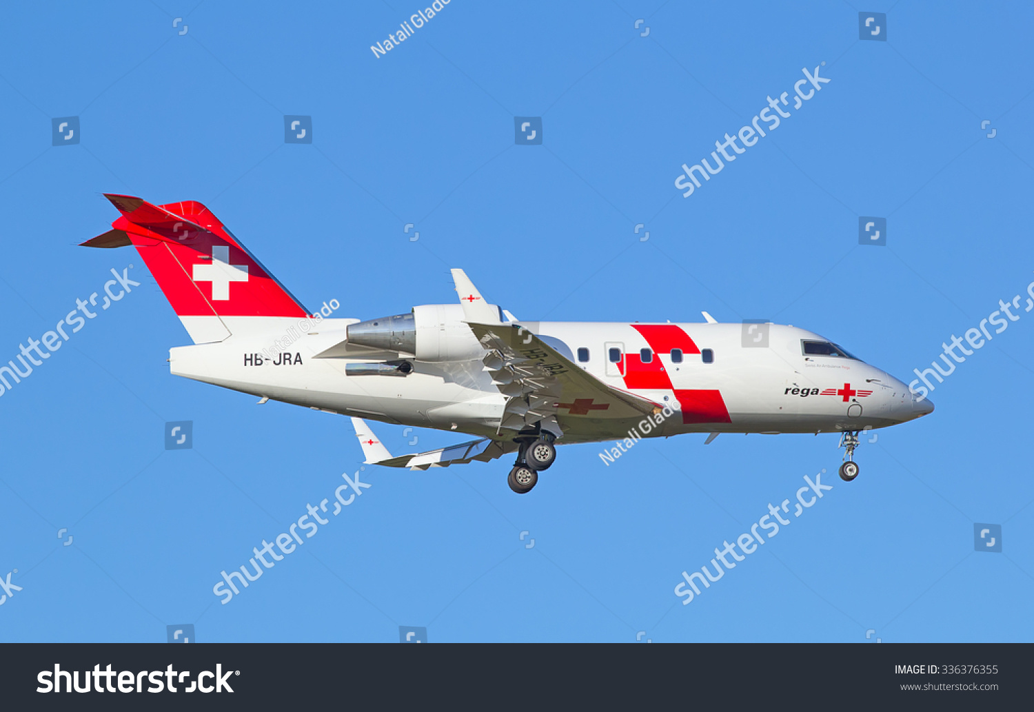 Zurich July 18 Rega Air Ambulance Stock Photo Edit Now