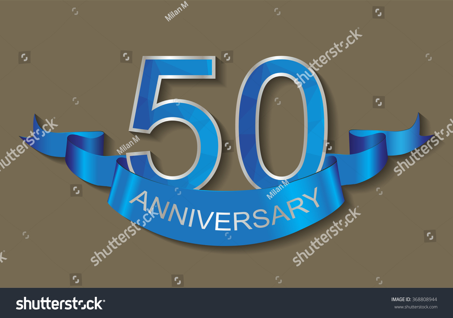 50 Anniversary Template Design50 Years Anniversaryvector Stock Vector 50 Anniversary Template Design50 Years Anniversaryvector Stock Vector