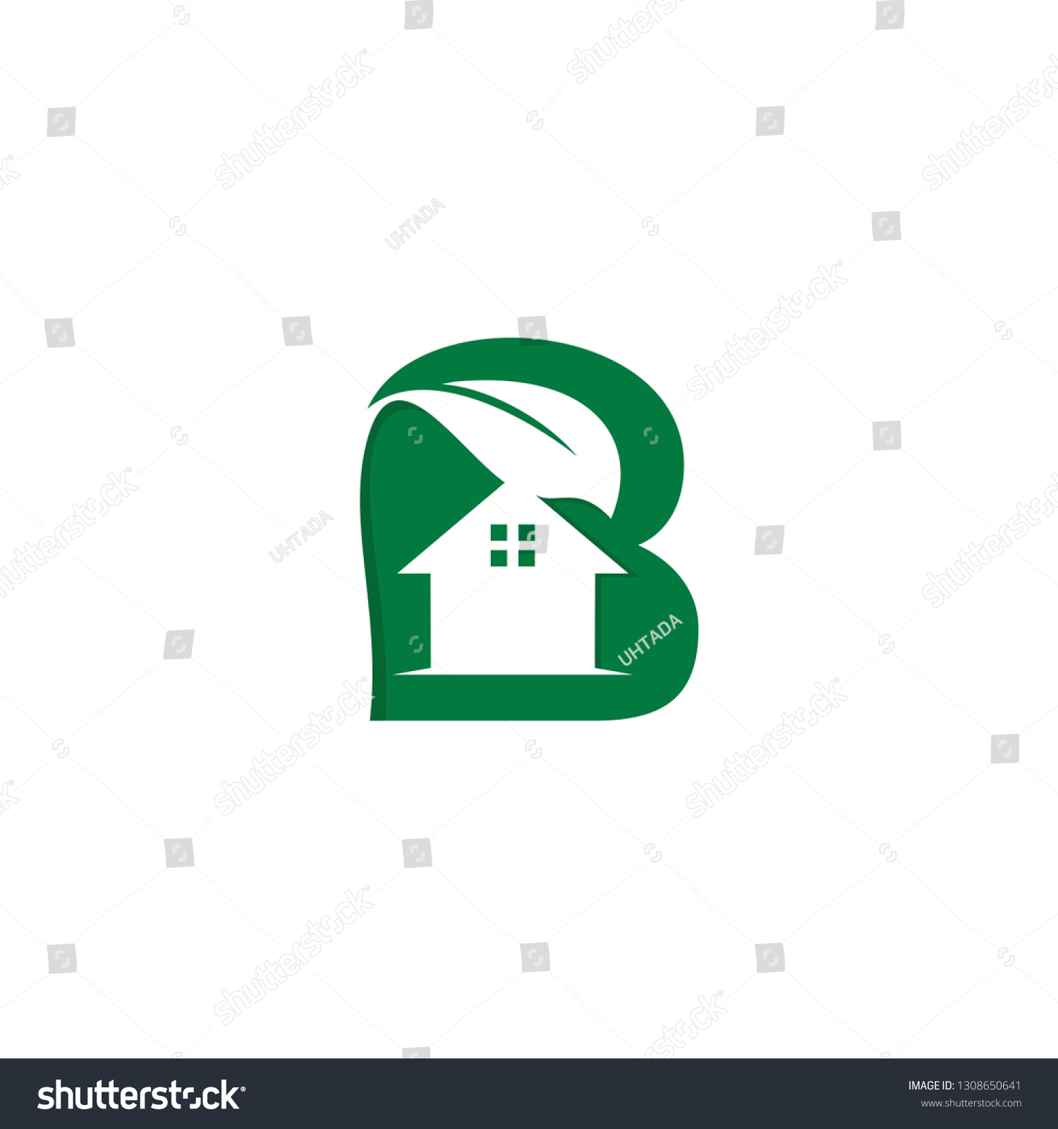 B House Logo Stock Vector (Royalty Free) 1308650641 | Shutterstock