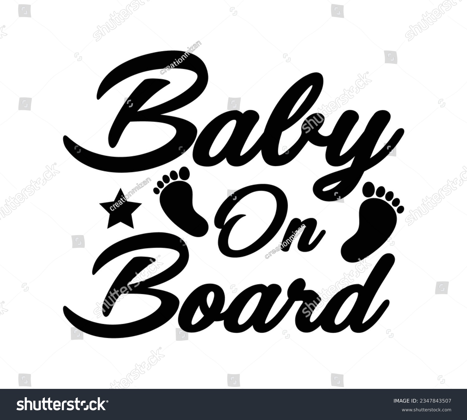 SVG of  Baby On Board svg, T-Shirt baby, Cute Baby Sayings SVG ,Baby Quote, Newborn  SVG svg