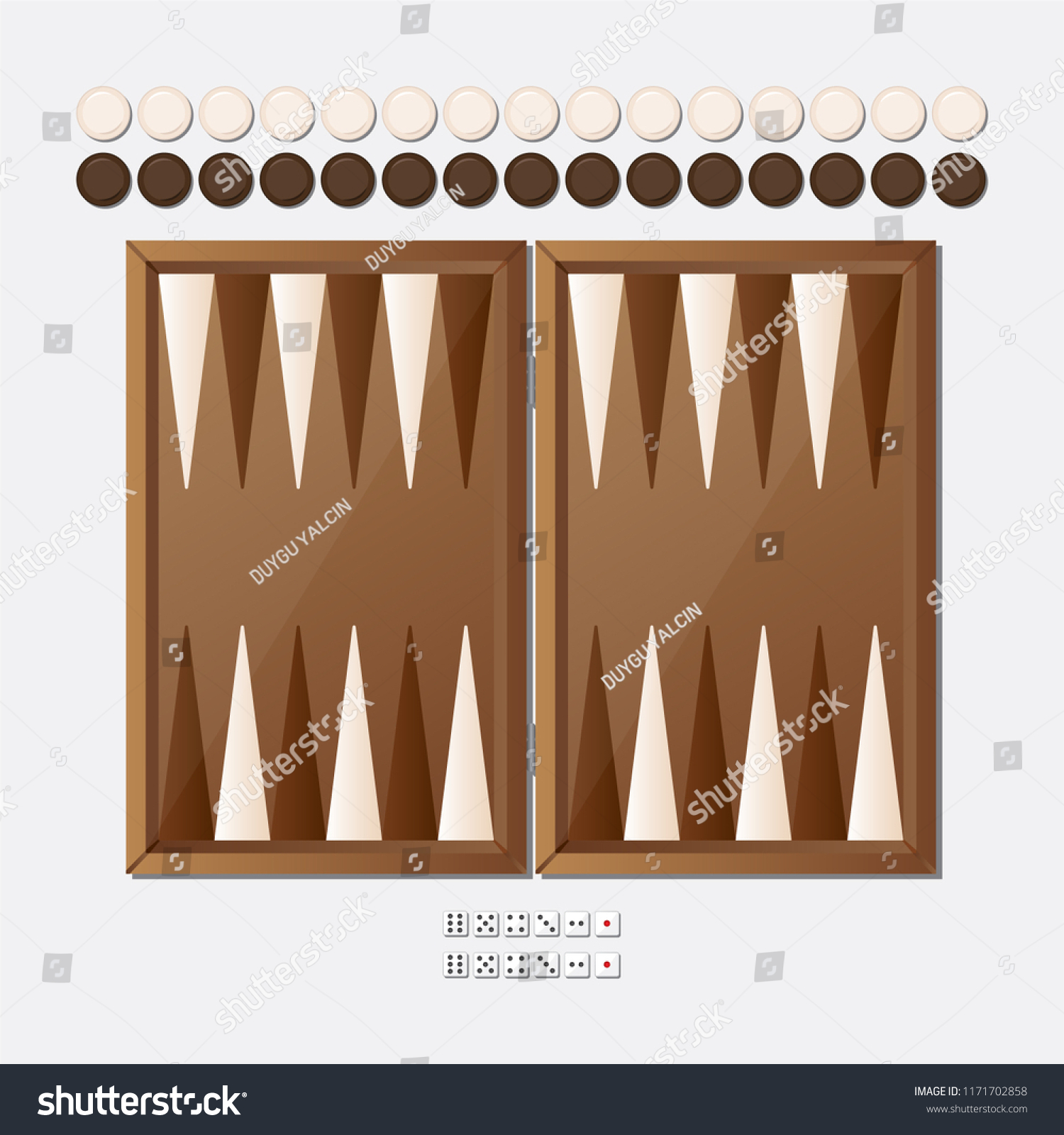 SVG of 
Backgammon Board Vector svg