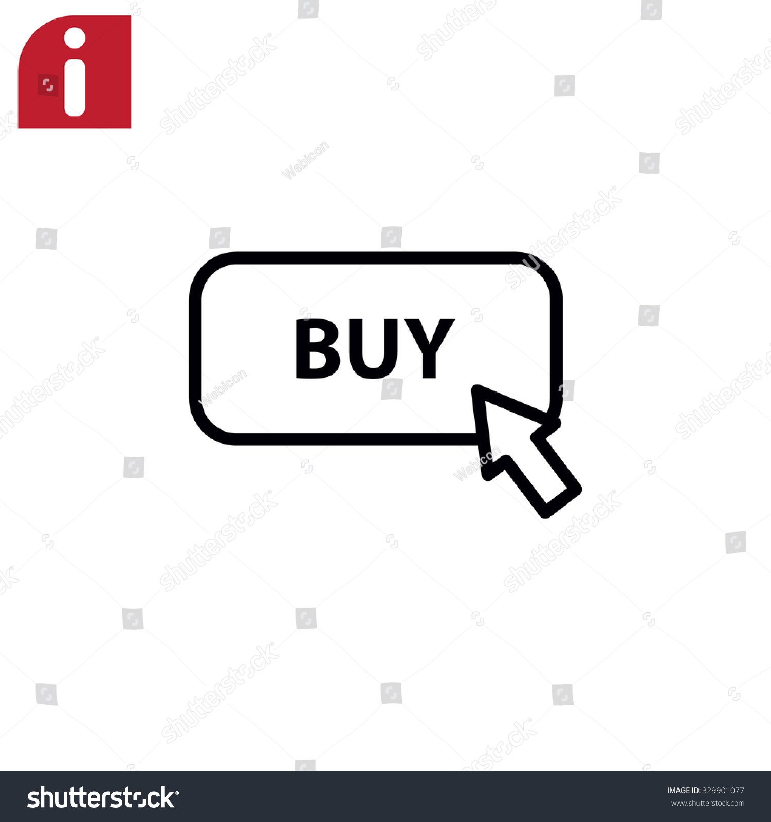 Download Buy Now Vector Button Stock Vector 329901077 - Shutterstock