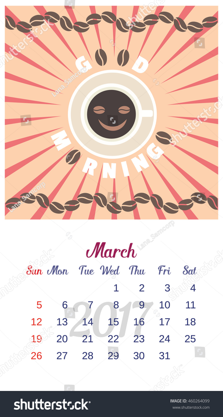 edit calendar 2017