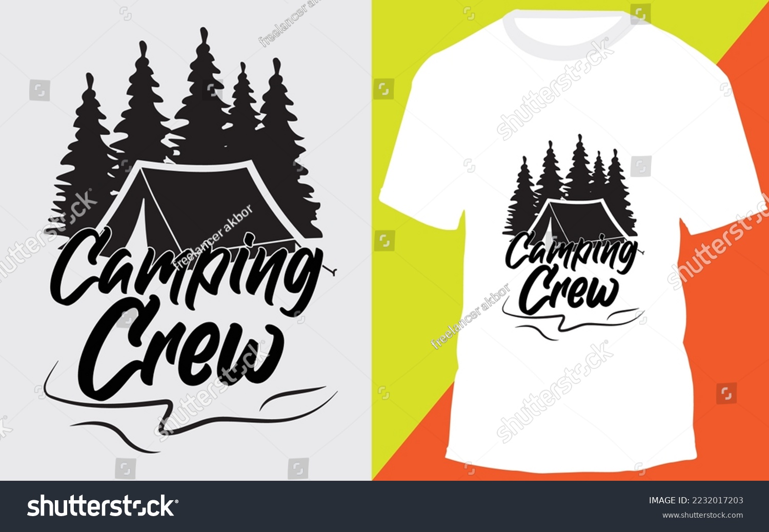 SVG of 
camping crew svg designs and t-shirt design . svg