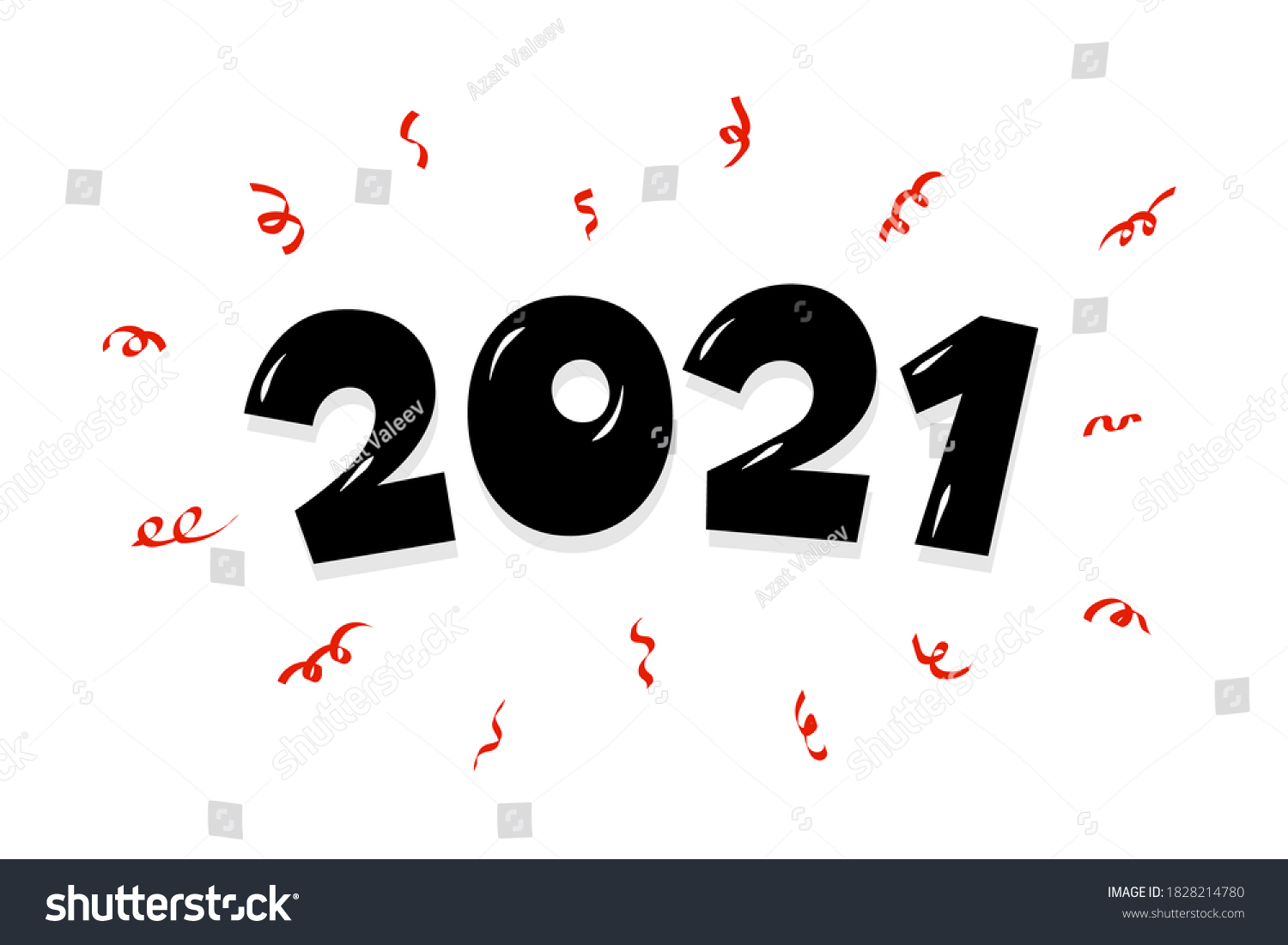 2021 Cartoon Hand Drawn Comic Text Stock Vector (Royalty Free ...