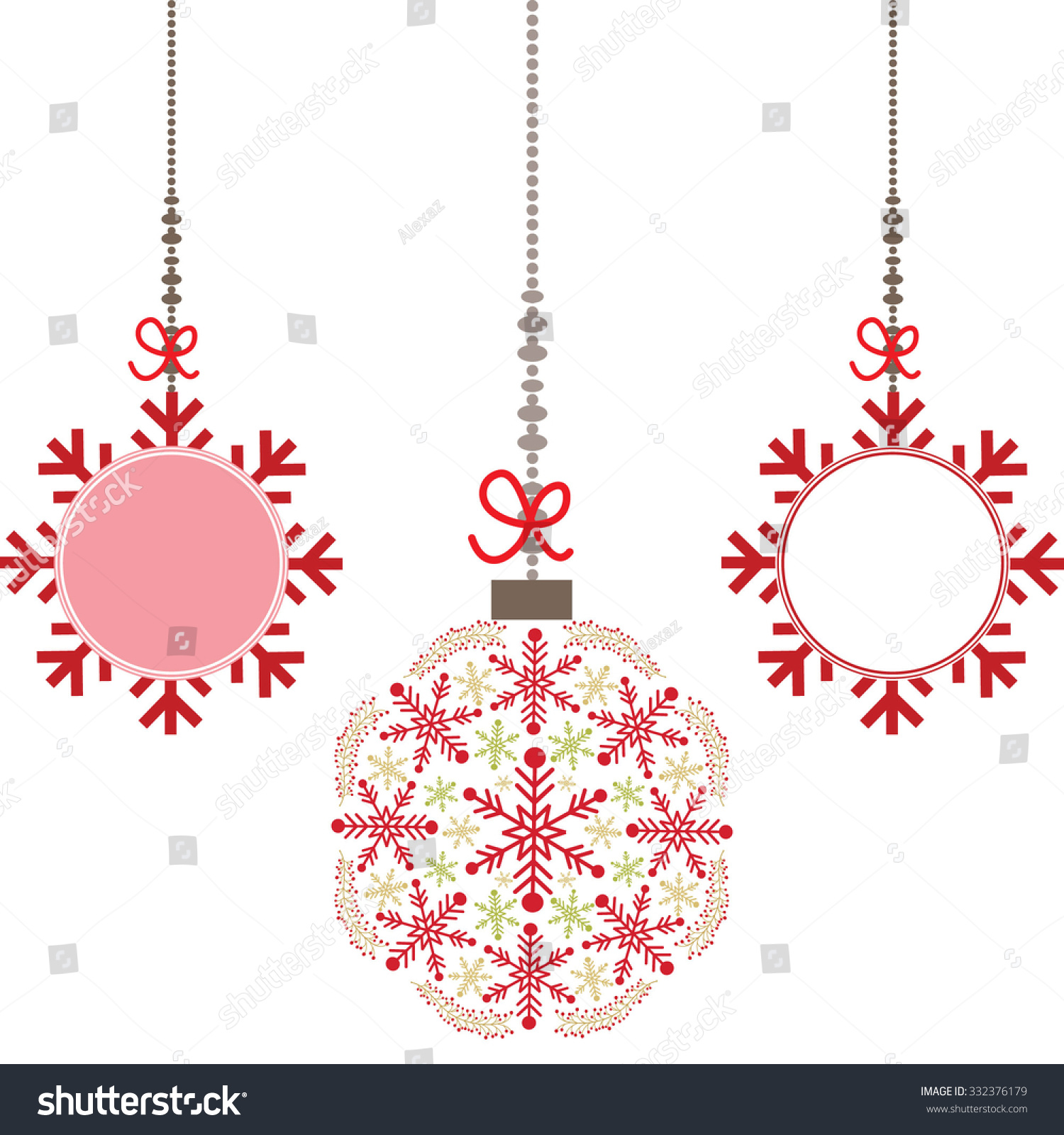 christmas balls christmas border text announcements christmas christmas invite border