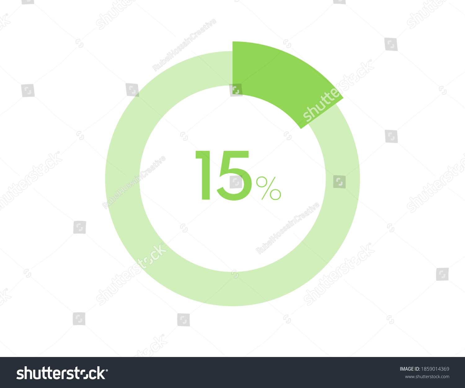 Vektor Stok Circle Diagrams Infographics Vector Tanpa Royalti