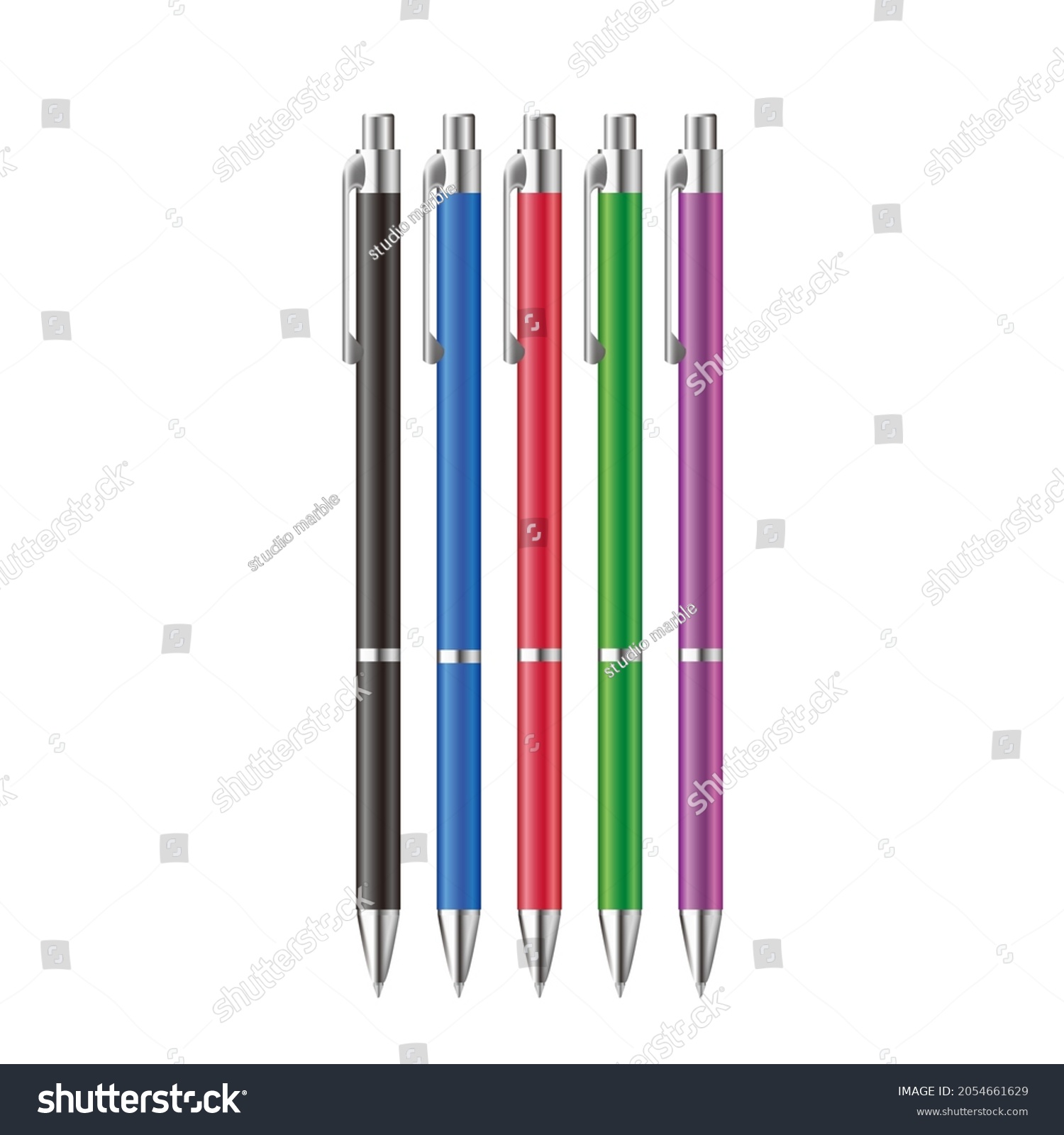 9,010 5 pens Images, Stock Photos & Vectors | Shutterstock