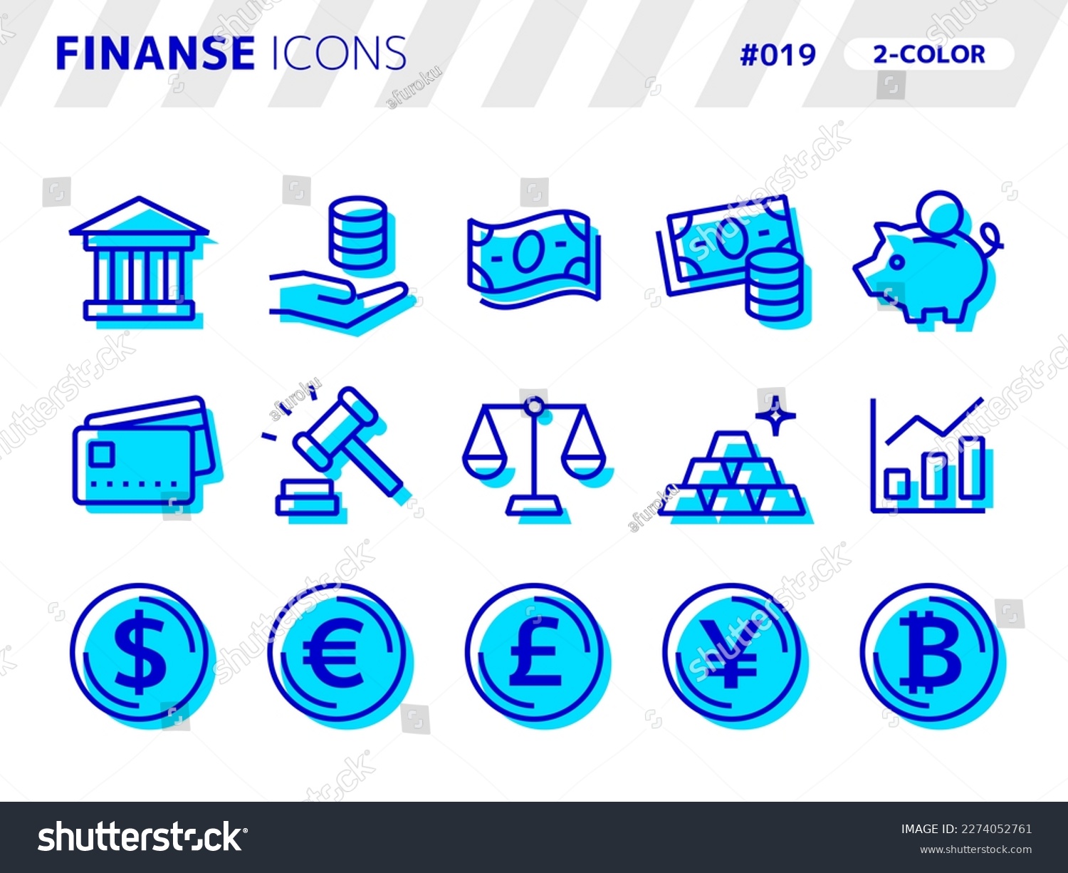SVG of 2-color style icon set related to finance_019 svg