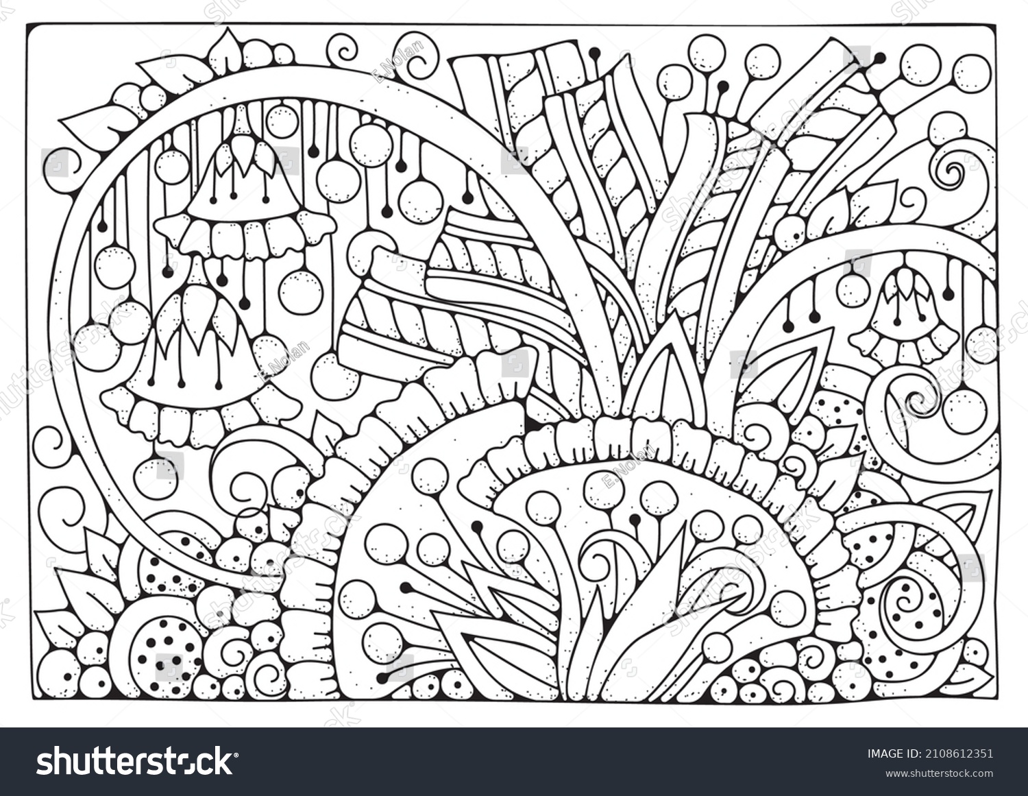 Background Coloring Pages