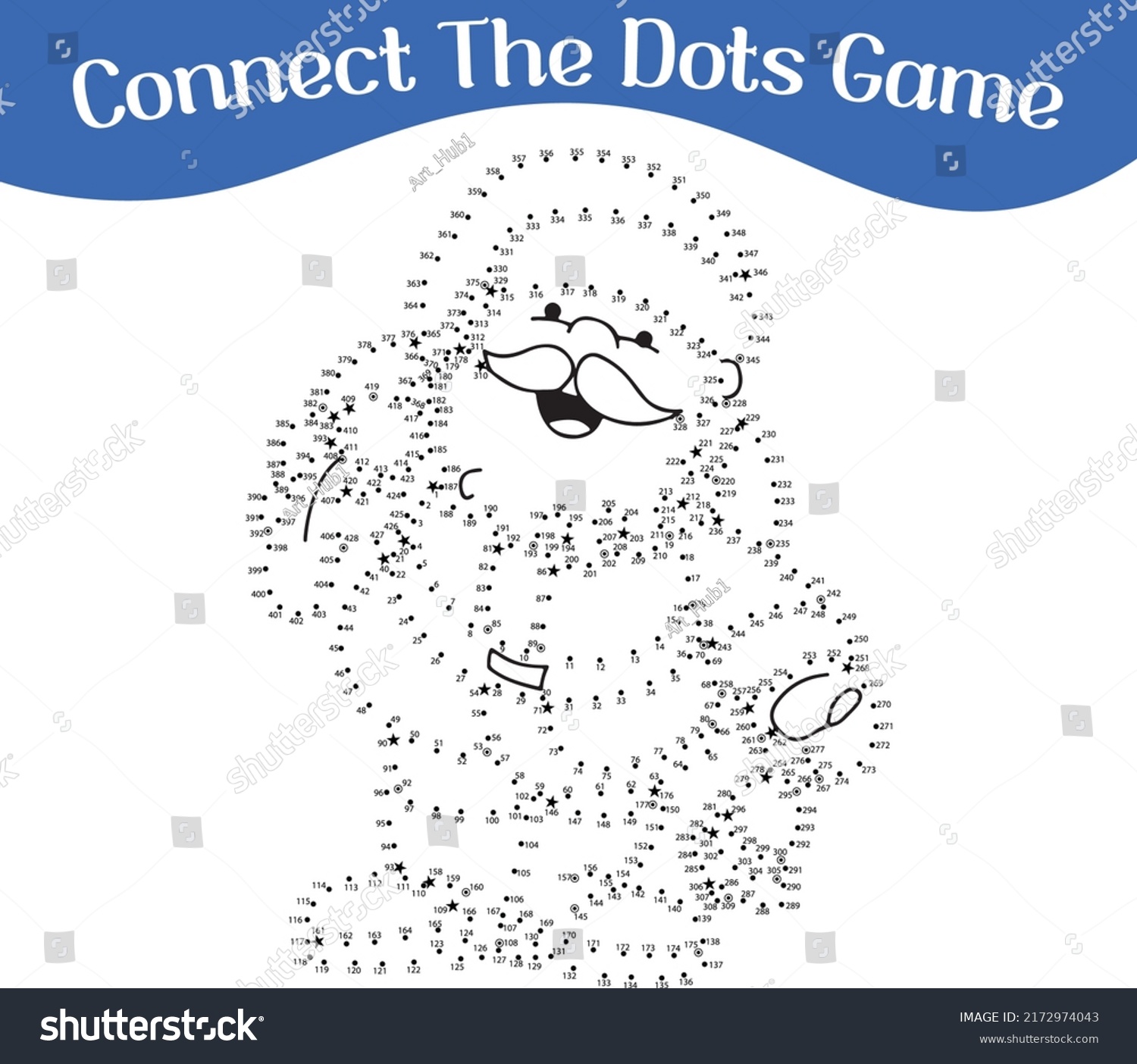 Connect Dots Draw Game Kids Puzzle Stock Vector Royalty Free   Stock Vector  Connect The Dots Draw Game Kids Puzzle Work Sheet Christmas Puzzle 2172974043 