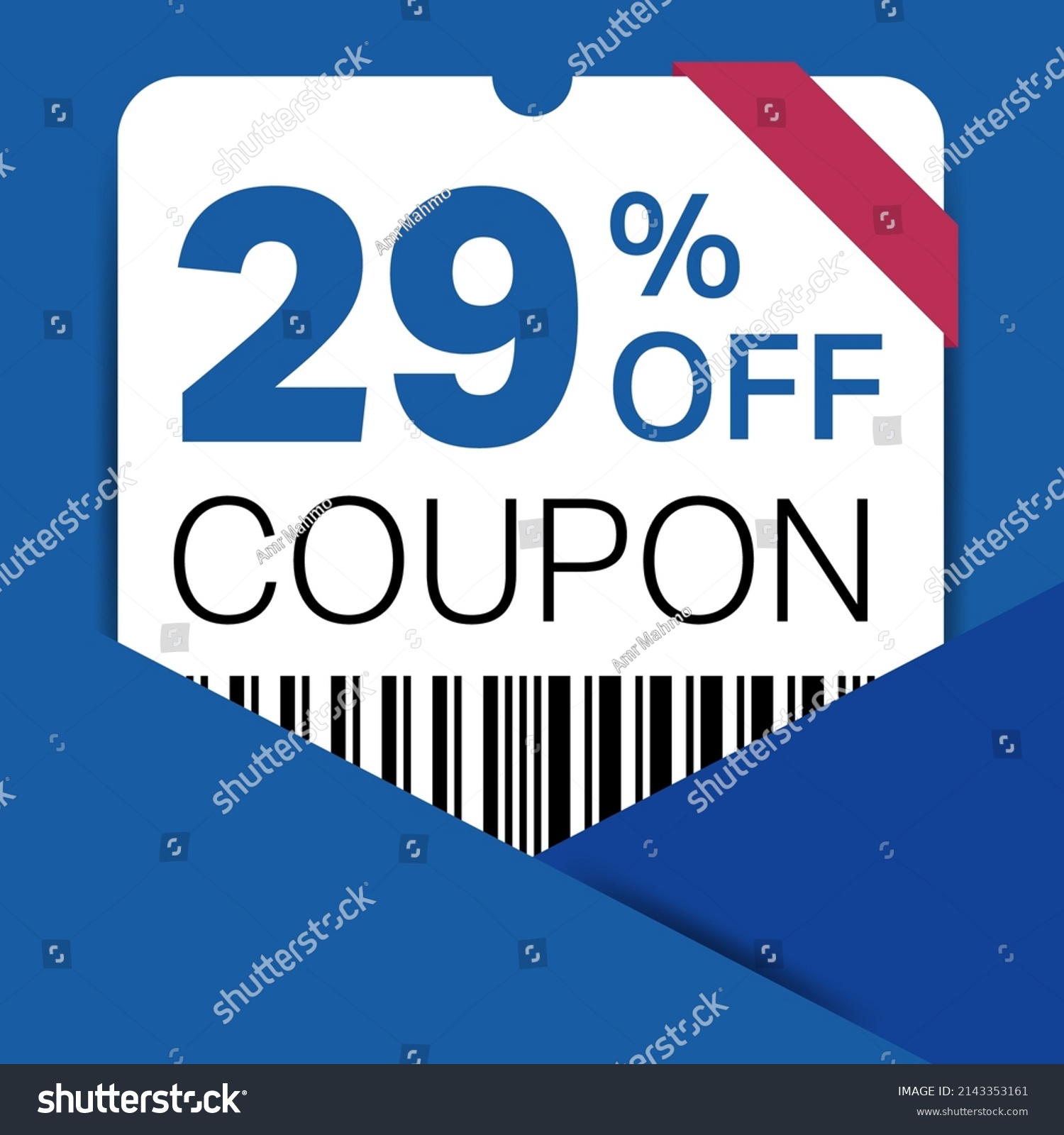 SVG of 29% Coupon promotion sale for a website, internet ads, social media gift 29% off discount voucher. Big sale and super sale coupon discount. Price Tag Mega Coupon discount with vector illustration. svg