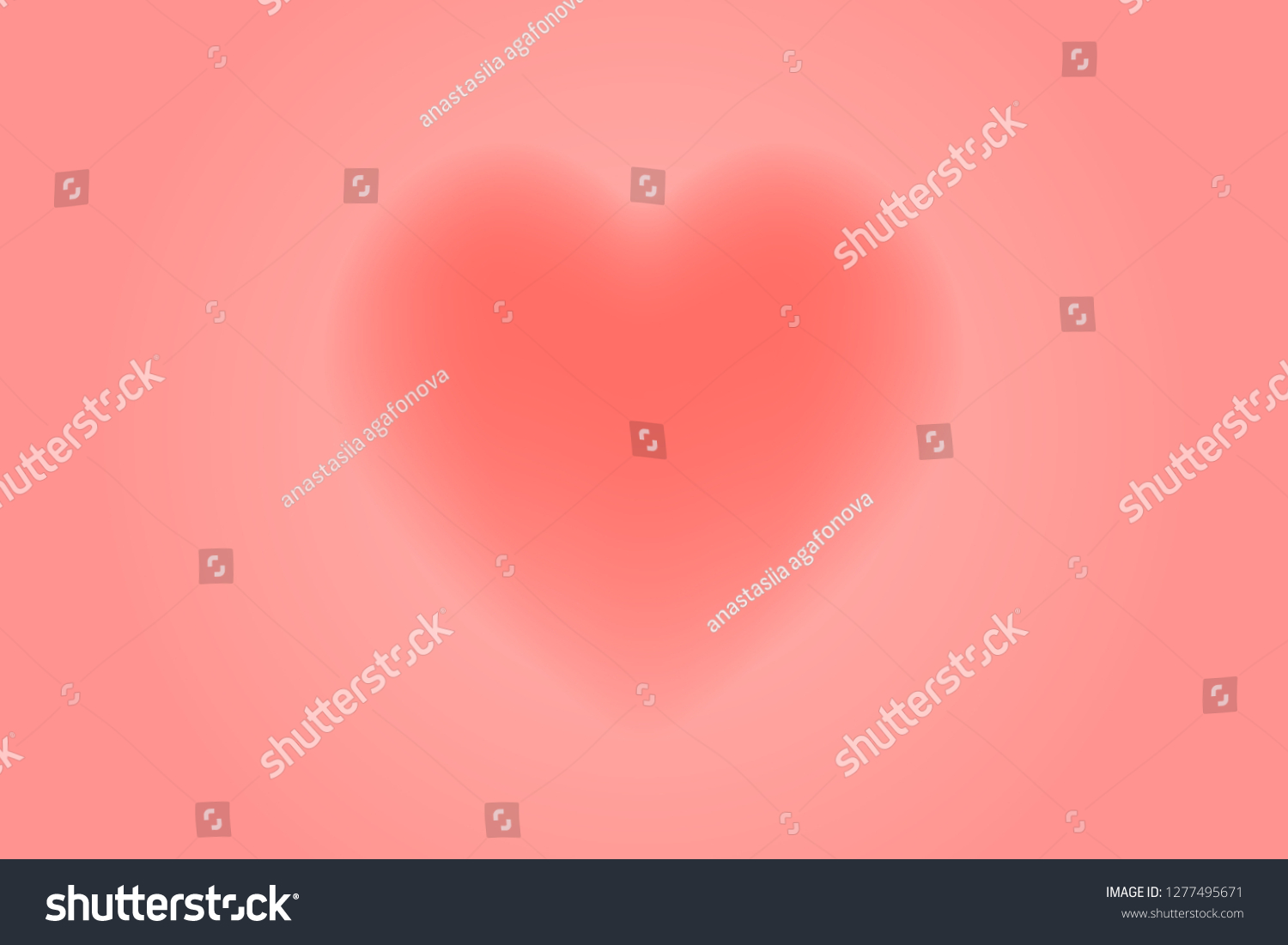 3d Blurred Heart Glow Background Living Stock Vector Royalty Free 1277495671 Shutterstock 8924