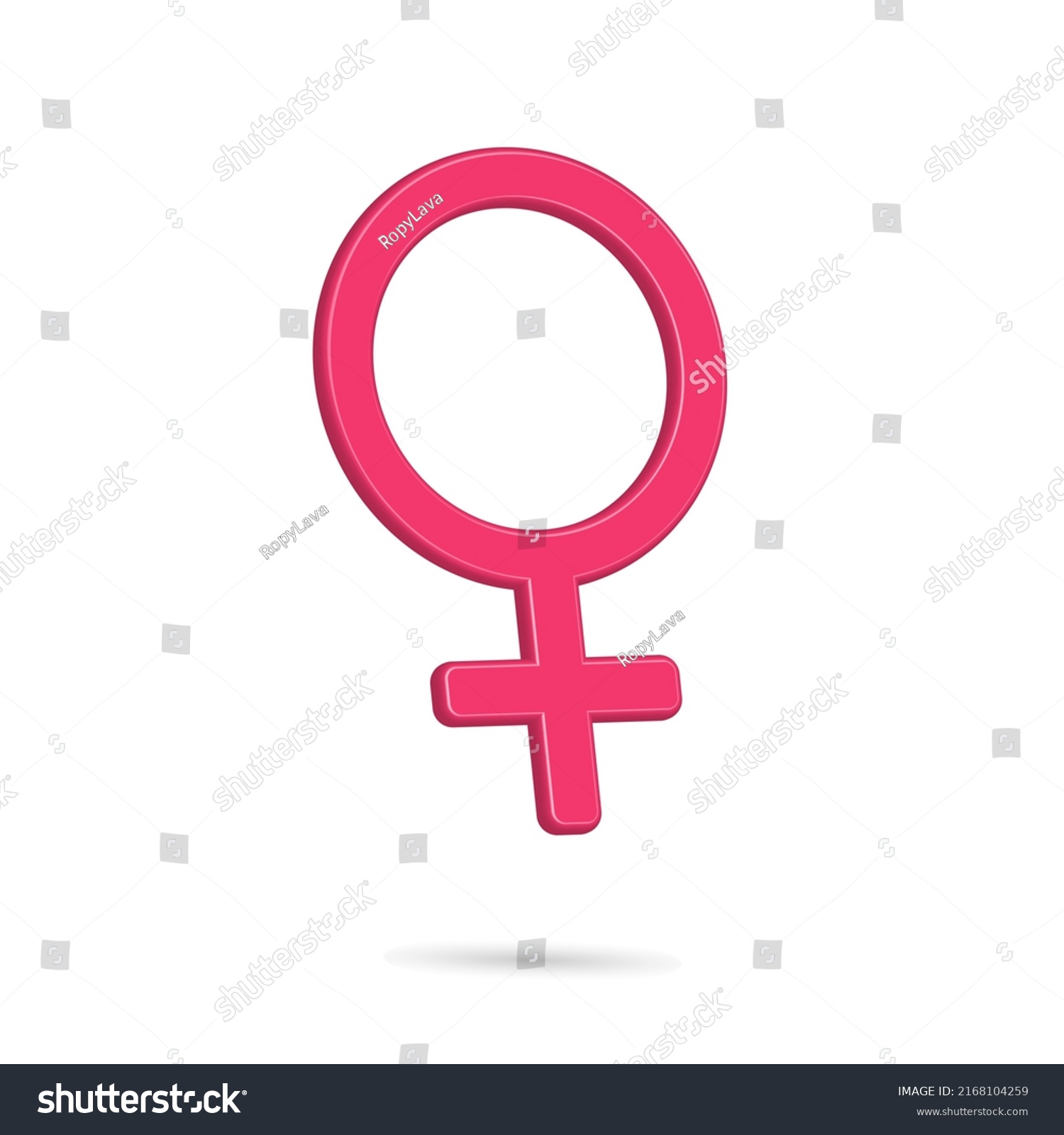 3d Female Icon Vector Illustration Pink Stock Vector Royalty Free 2168104259 Shutterstock 9869