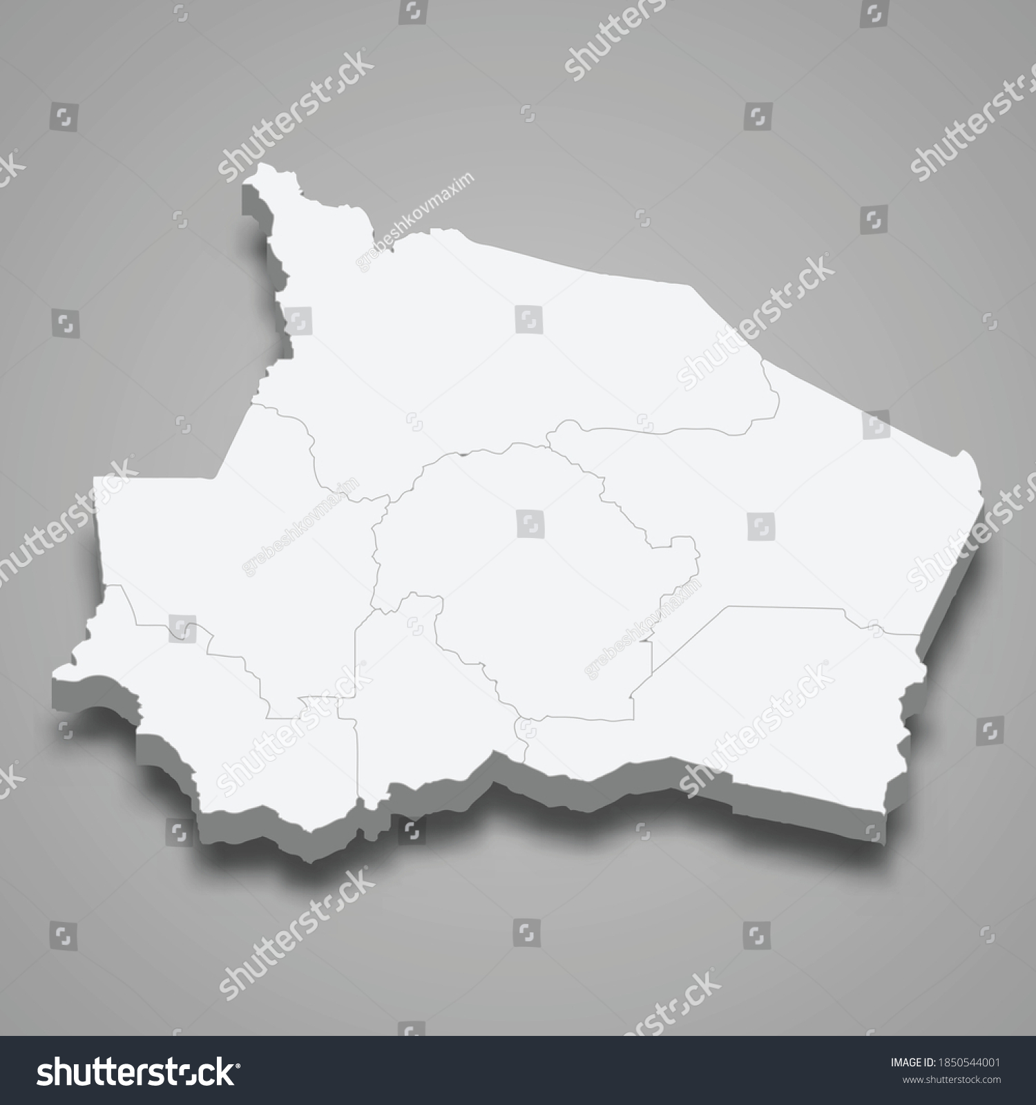 Map Of Negeri Sembilan 3D Isometric Map Negeri Sembilan State Stock Vector (Royalty Free)  1850544001 | Shutterstock