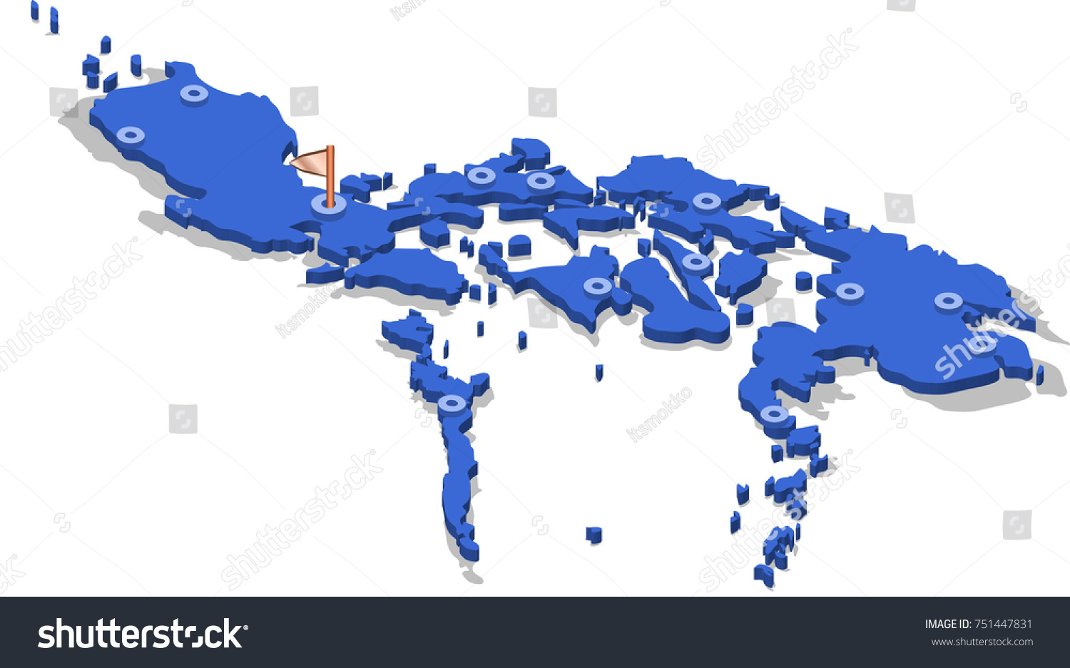 3d isometric view map philippines blue stock vector royalty free 751447831 https www shutterstock com image vector 3d isometric view map philippines blue 751447831
