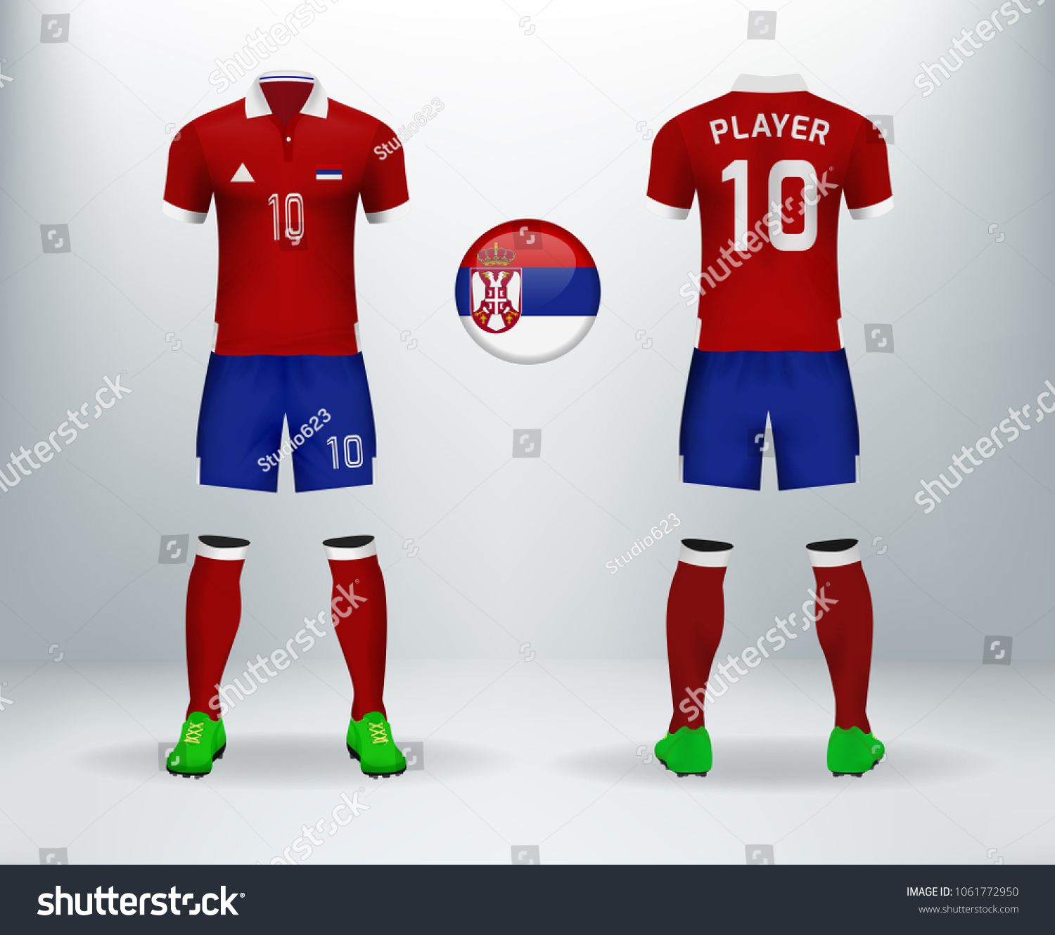 serbia soccer jersey