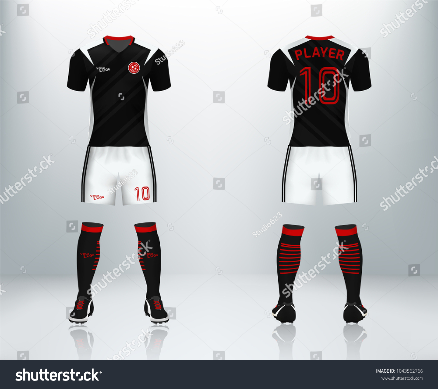 black socks jersey