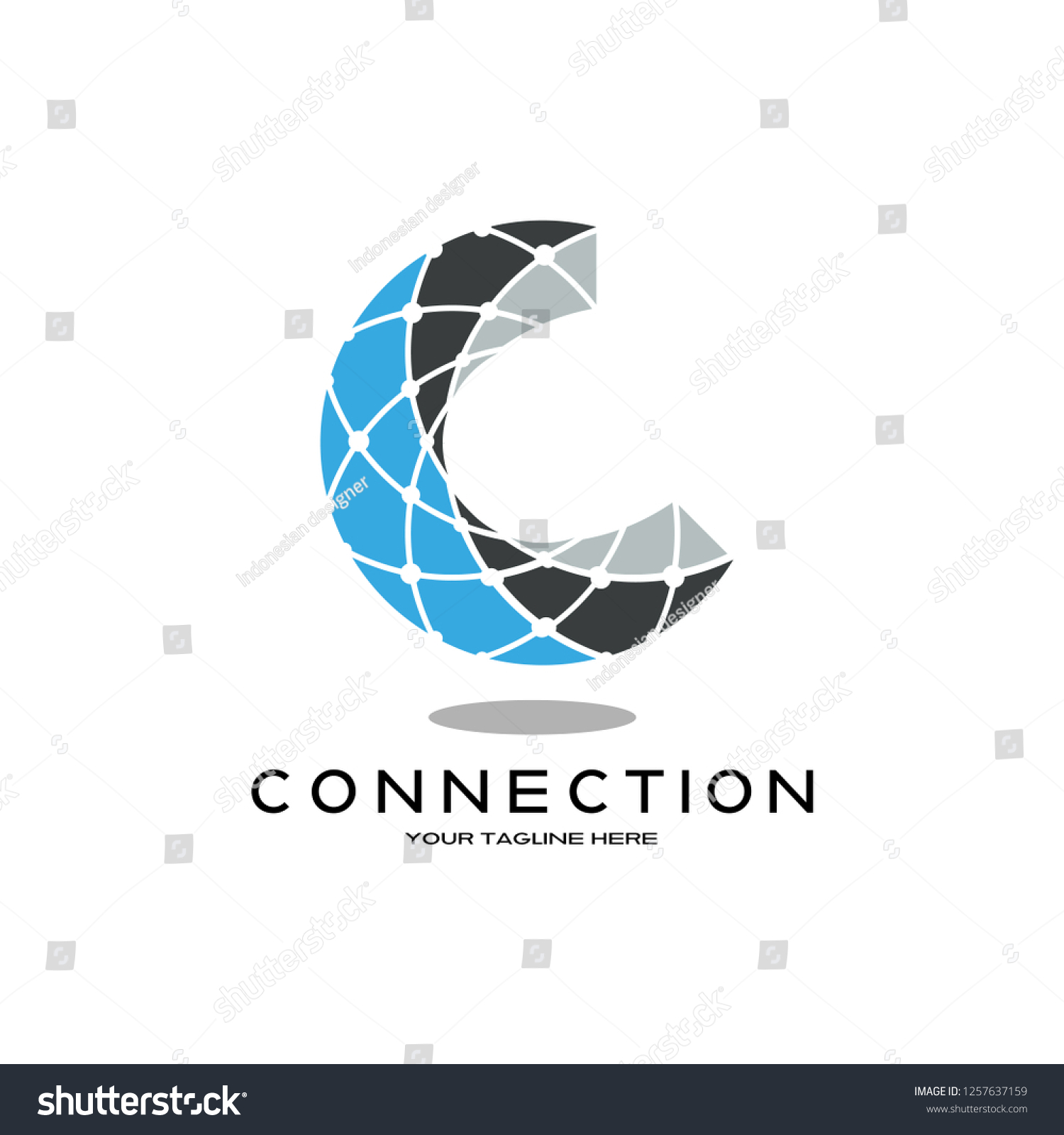 3d Technology Logo Template Vector Business Stock Vector (Royalty Free ...