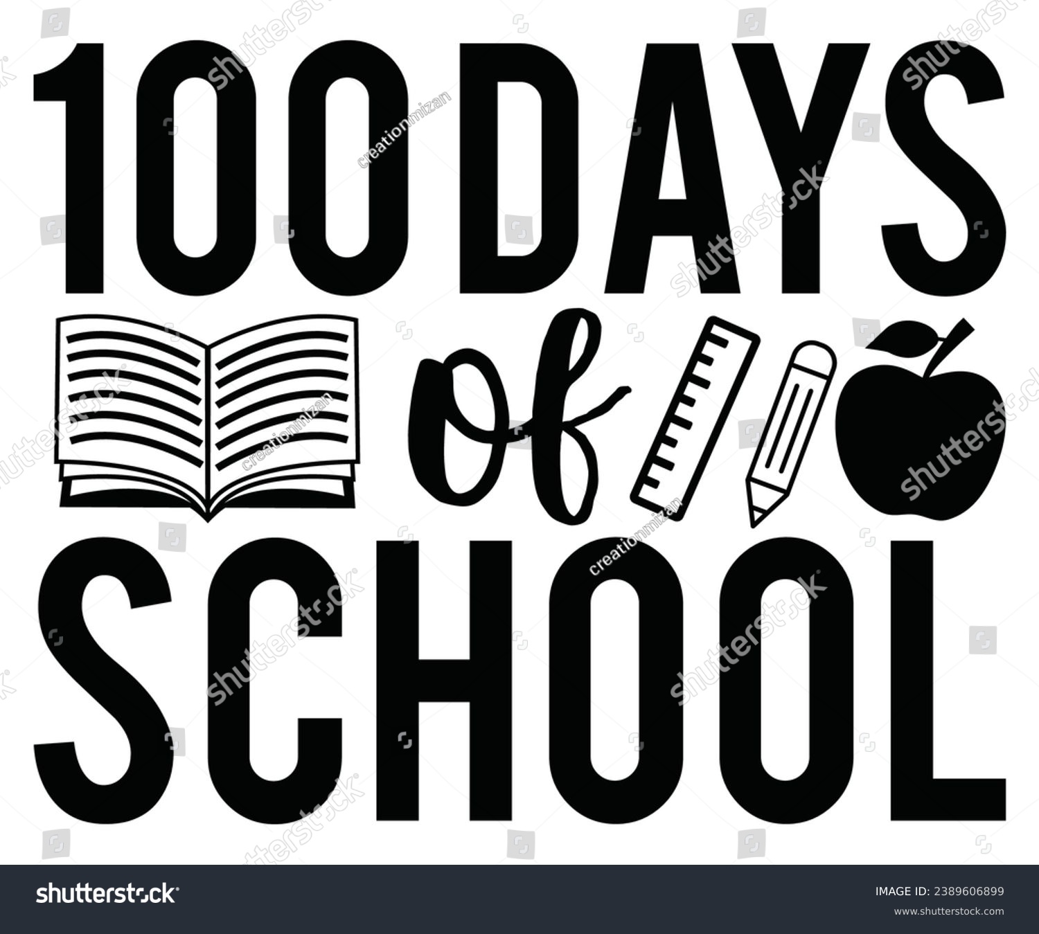 SVG of 100 Days Of School Svg,100 Day School,Teacher,Football,Unlocked Gamer,rocked,Girls,happy,Kindergarten Life svg