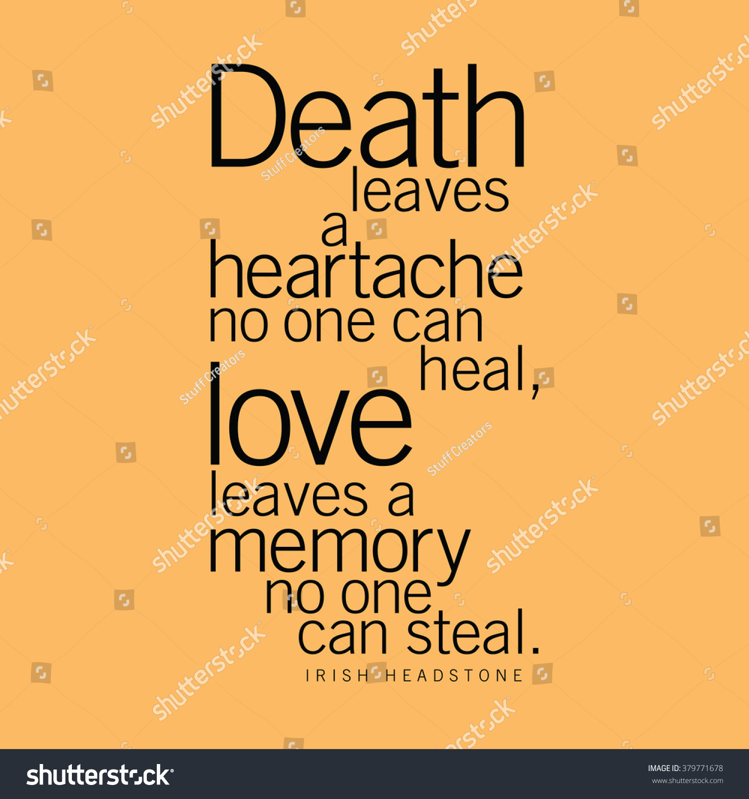 death-leaves-heartache-no-one-can-stock-vector-379771678-shutterstock