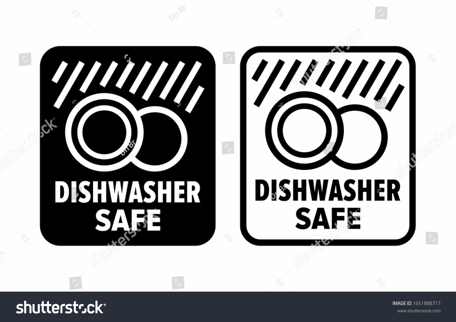 206 Dishwasher safe icon Stock Vectors, Images & Vector Art Shutterstock