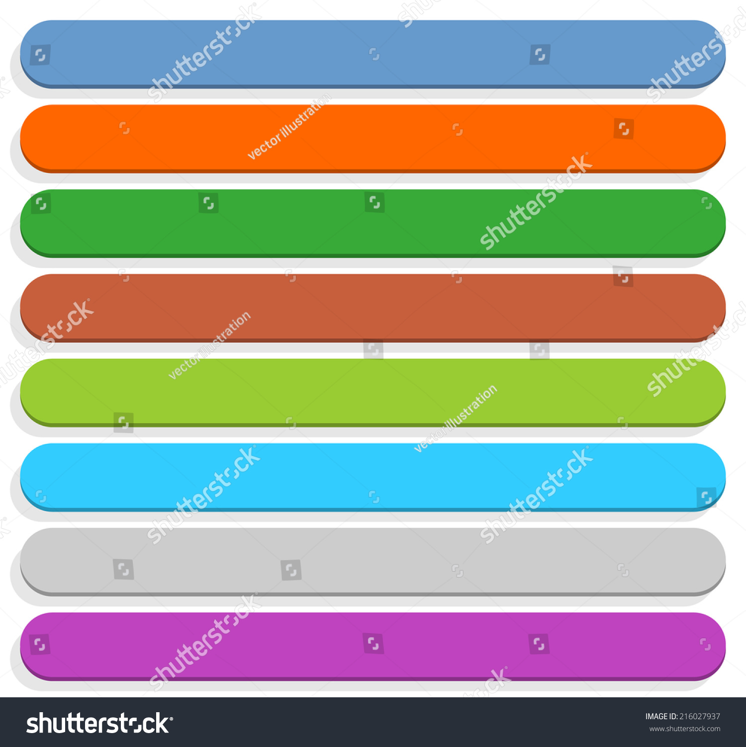 8 Empty Rounded Rectangle Icon Gray: เวกเตอร์สต็อก (ปลอดค่าลิขสิทธิ์ ...