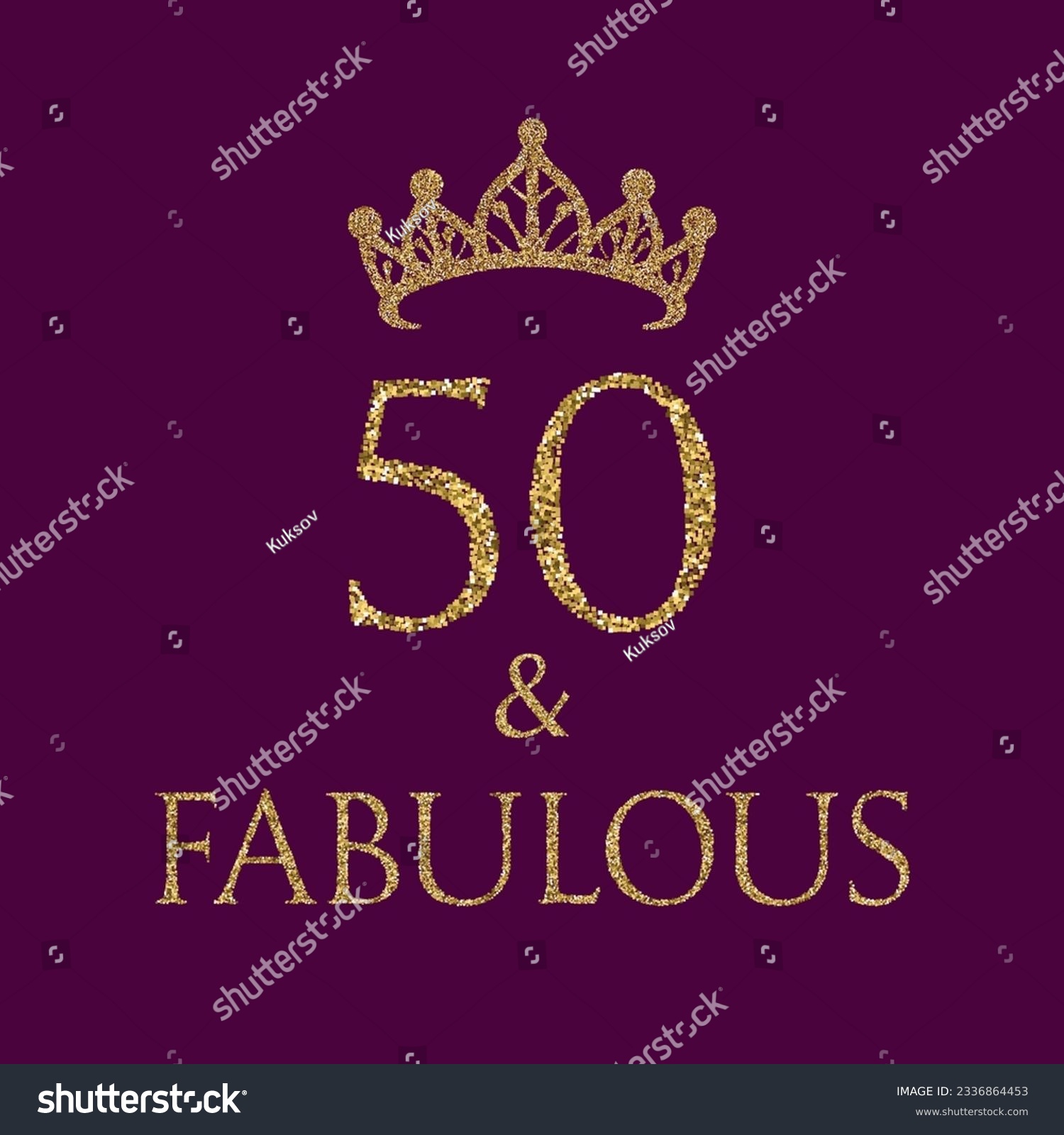SVG of 50  fabulous. Fabulous Fifty birthday party vector calligraphy quote on white, lilac, pink background svg